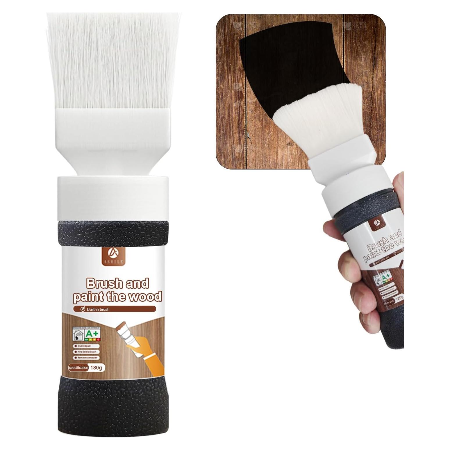 Pintura para Madera Anirun 180 ml Negra Brillante Multiuso
