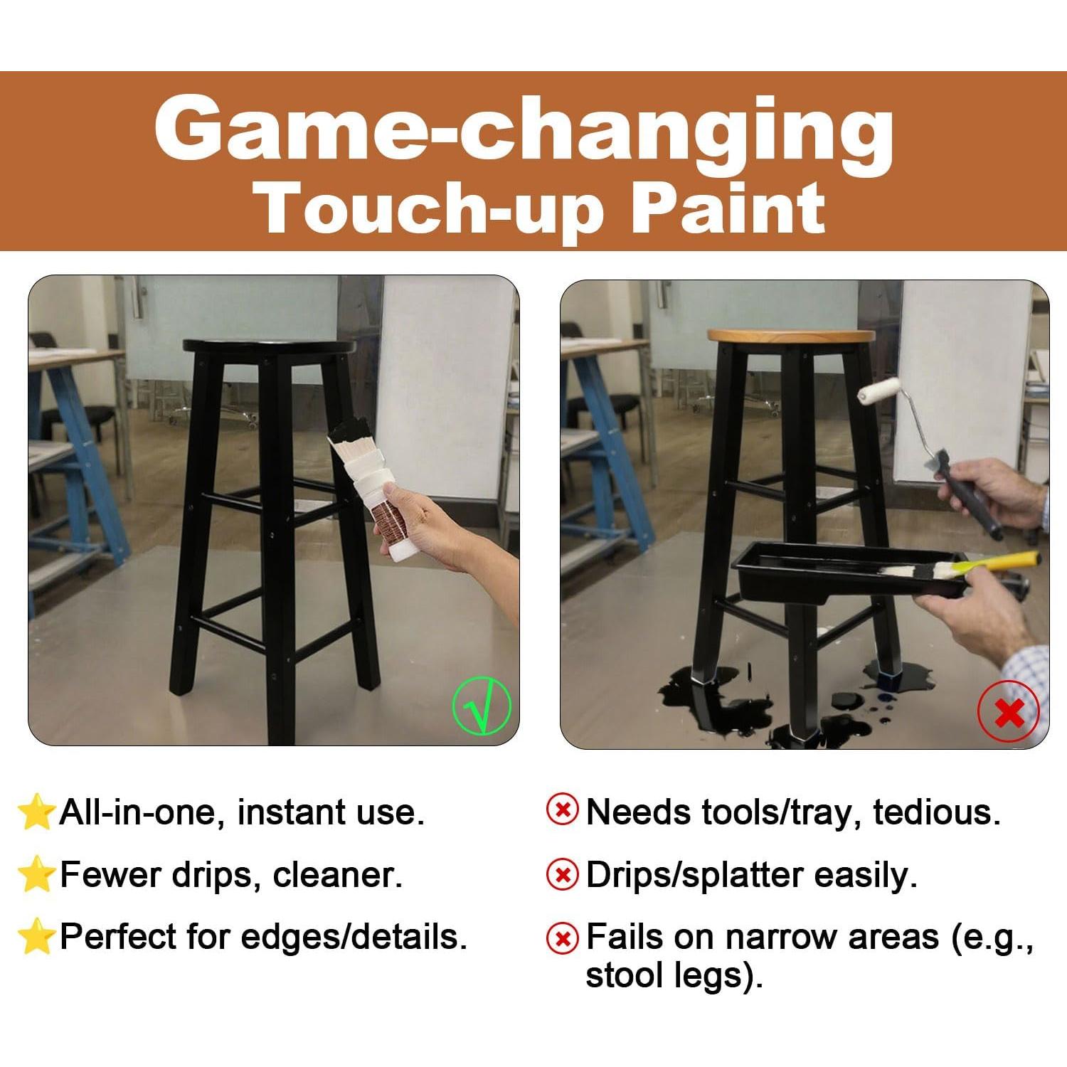 Pintura para Madera Anirun 180 ml Negra Brillante Multiuso