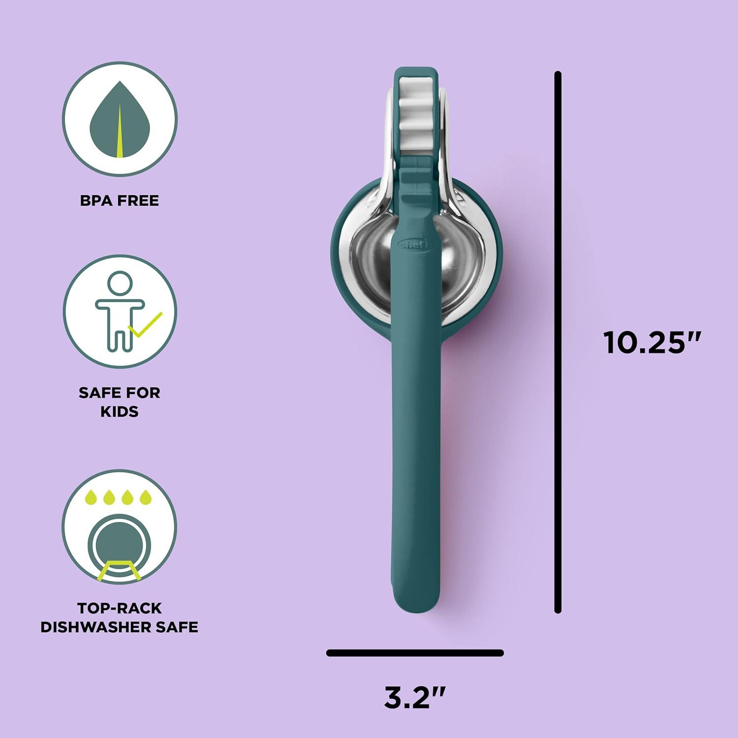 Exprimidor de Limón Chef'n FreshForce Manual Verde Collard