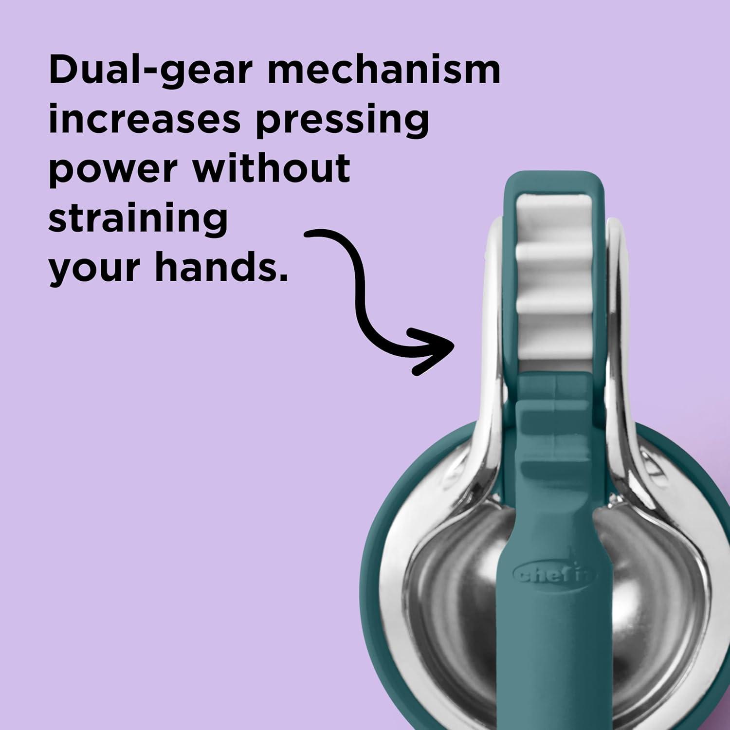 Exprimidor de Limón Chef'n FreshForce Manual Verde Collard