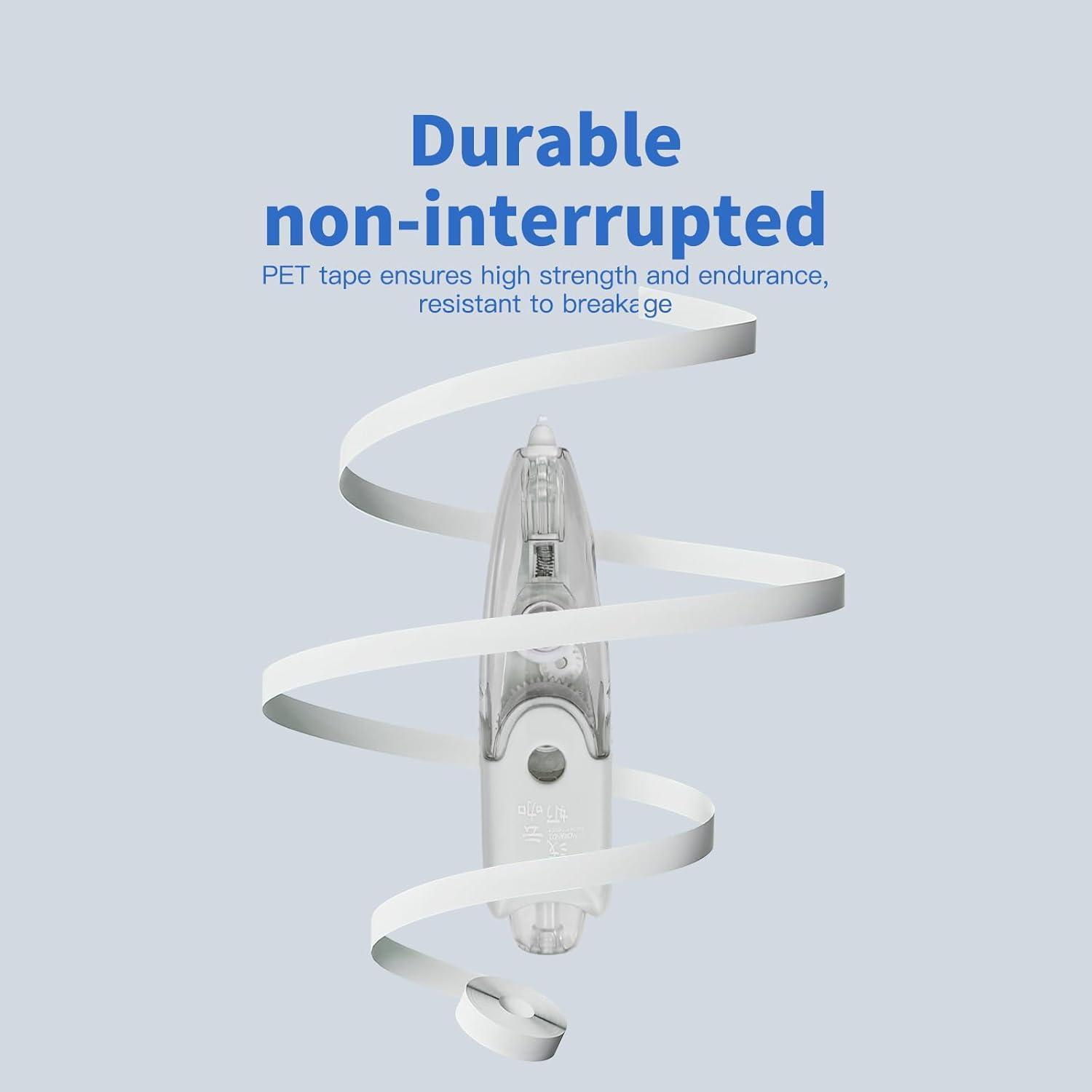 Cinta Correctora Retráctil Btwescola con 2 Recargas 5mm