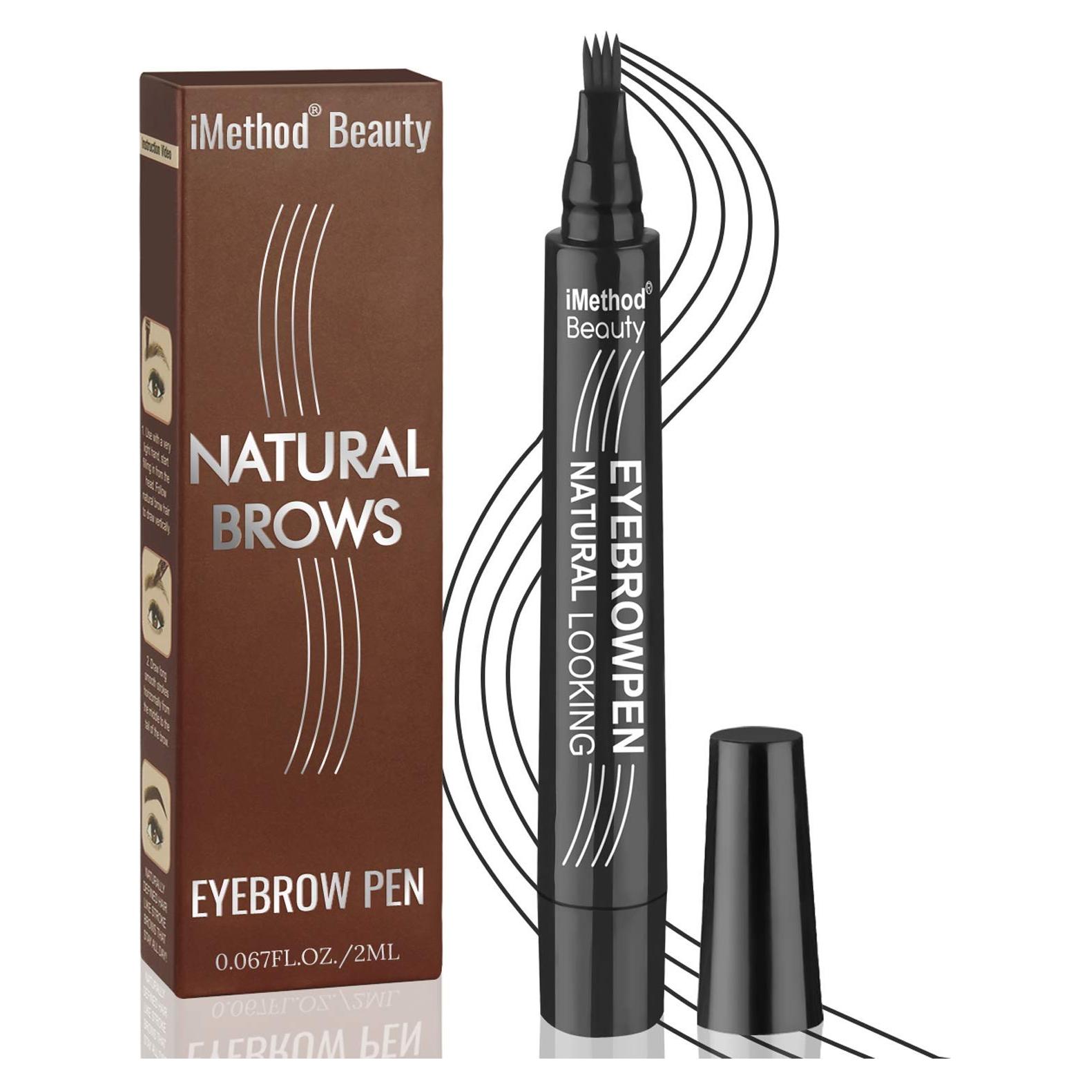 Lápiz de Cejas iMethod - Tatuaje Impermeable 3ML Negro