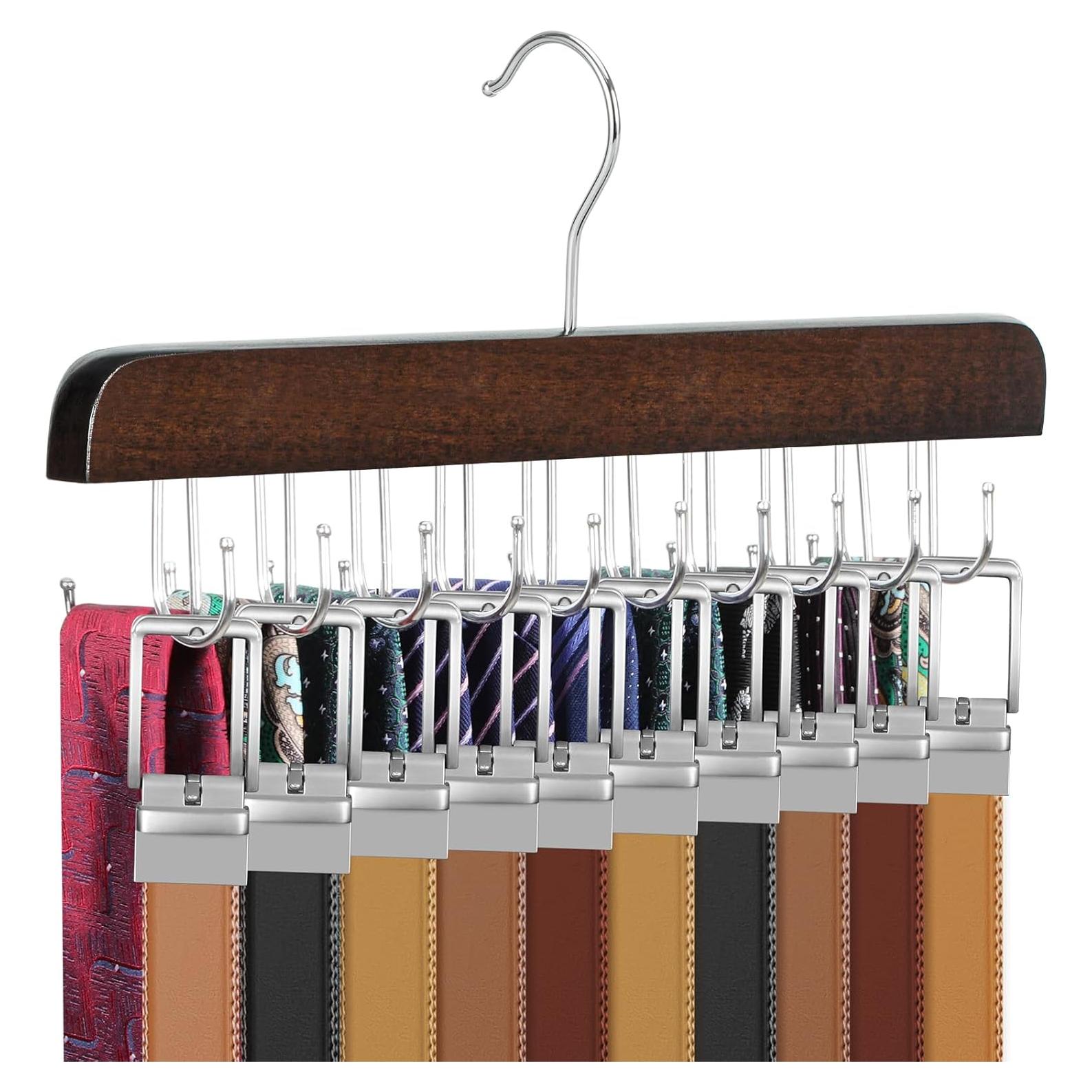 Colgador de Cinturones y Corbatas COLGADOR TOPIA CT69A 20 Ganchos