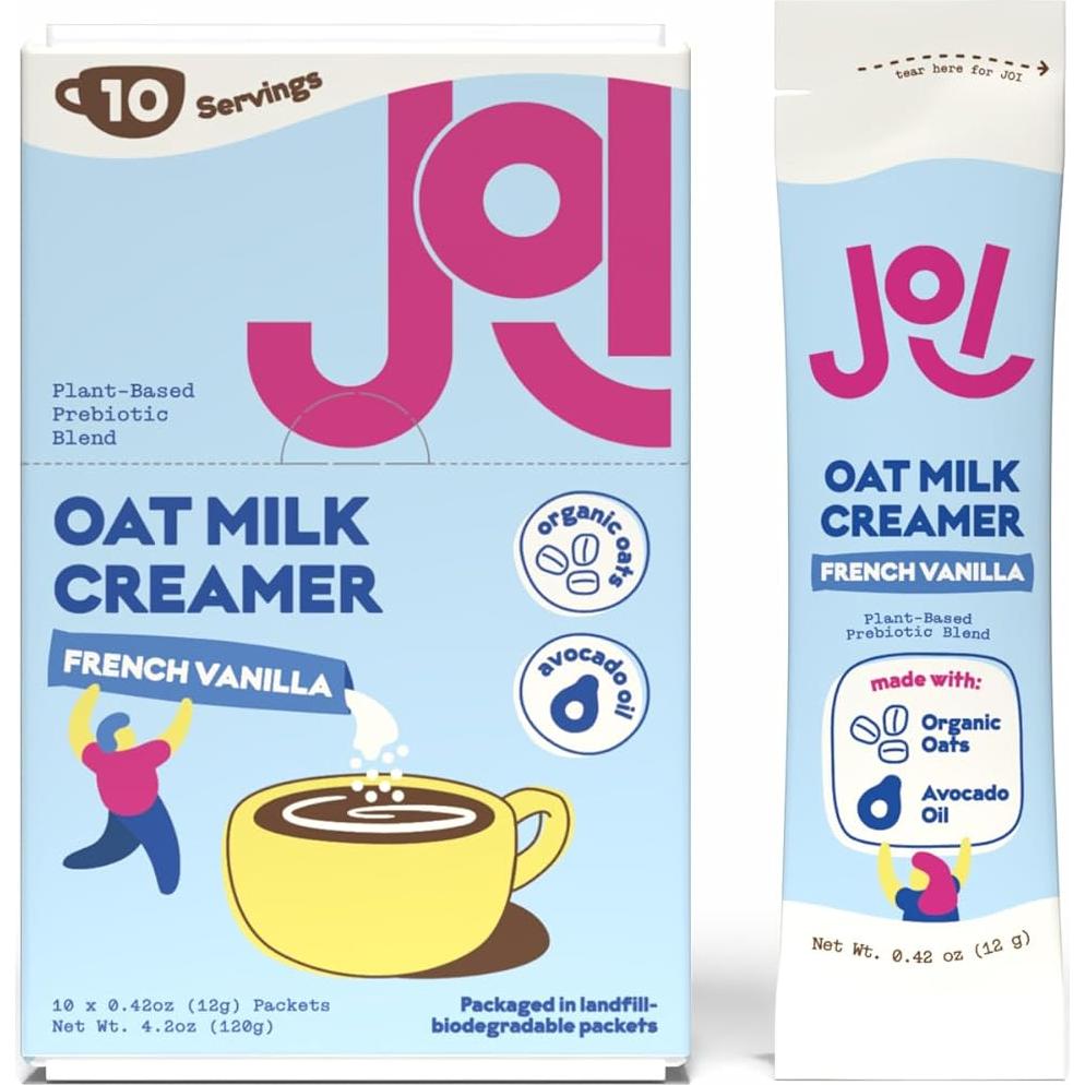 Crema de Café de Leche de Avena JOI Vainilla Francesa 10 Porciones