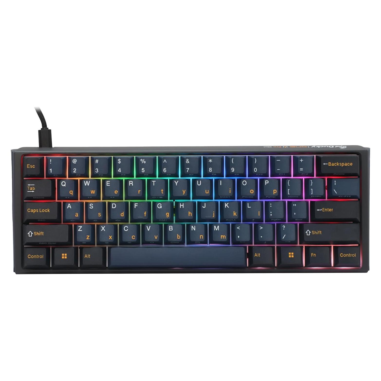Teclado Mecánico Ducky One 3 Mini Pro Nazca 8K RGB 60%