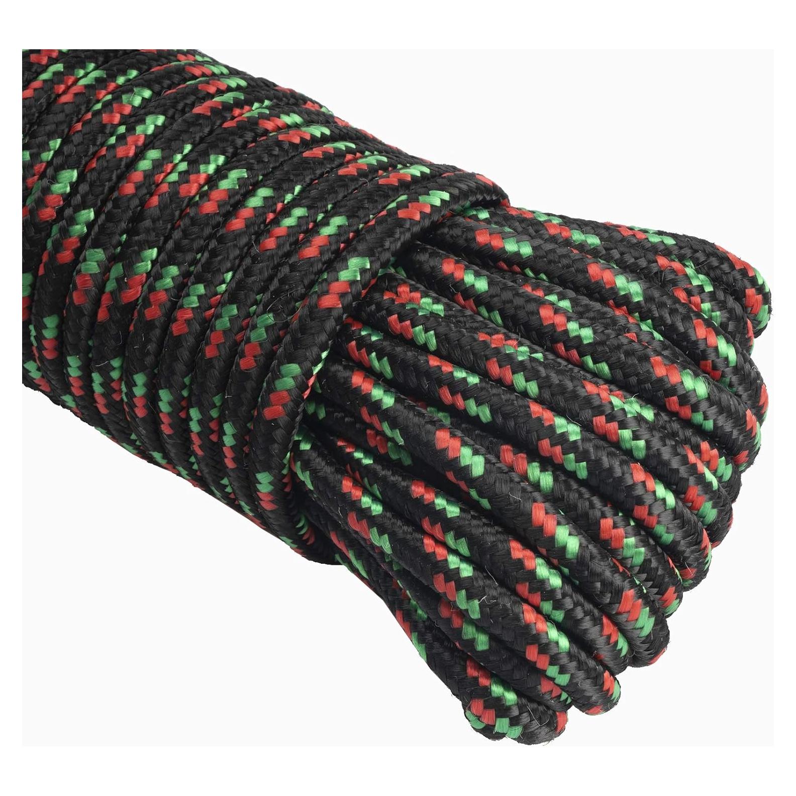 Cuerda de Polipropileno Trenzada MetaKit 30m 6.5mm Negra