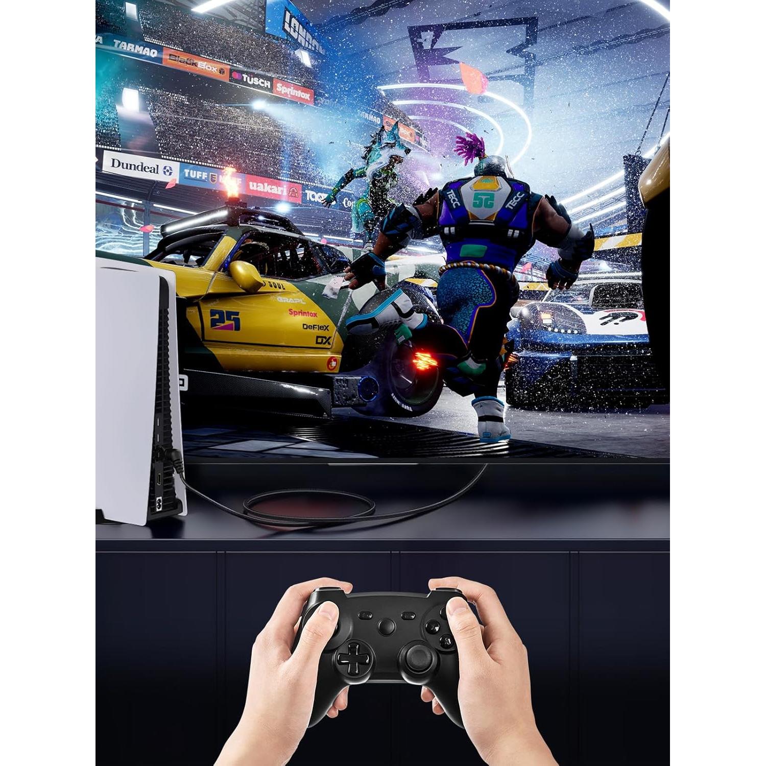 Cable Ethernet CAT8 CableCreation 0.25m 40Gbps RJ45 Blindado