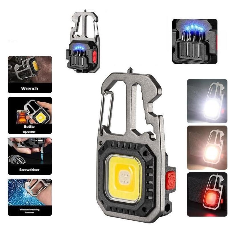 Linterna Recargable de Llavero Mright W5138M 500 Lúmenes 7 Modos