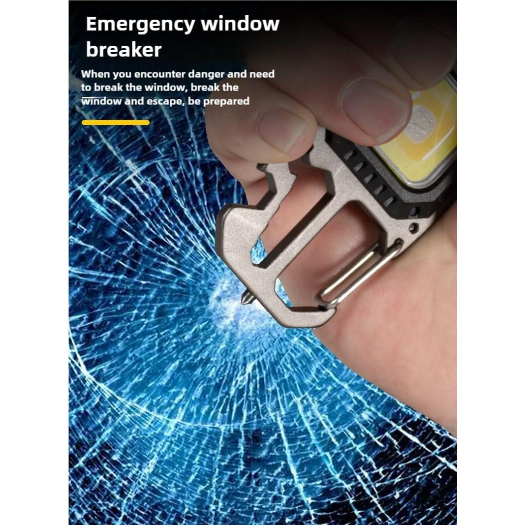 Linterna Recargable de Llavero Mright W5138M 500 Lúmenes 7 Modos