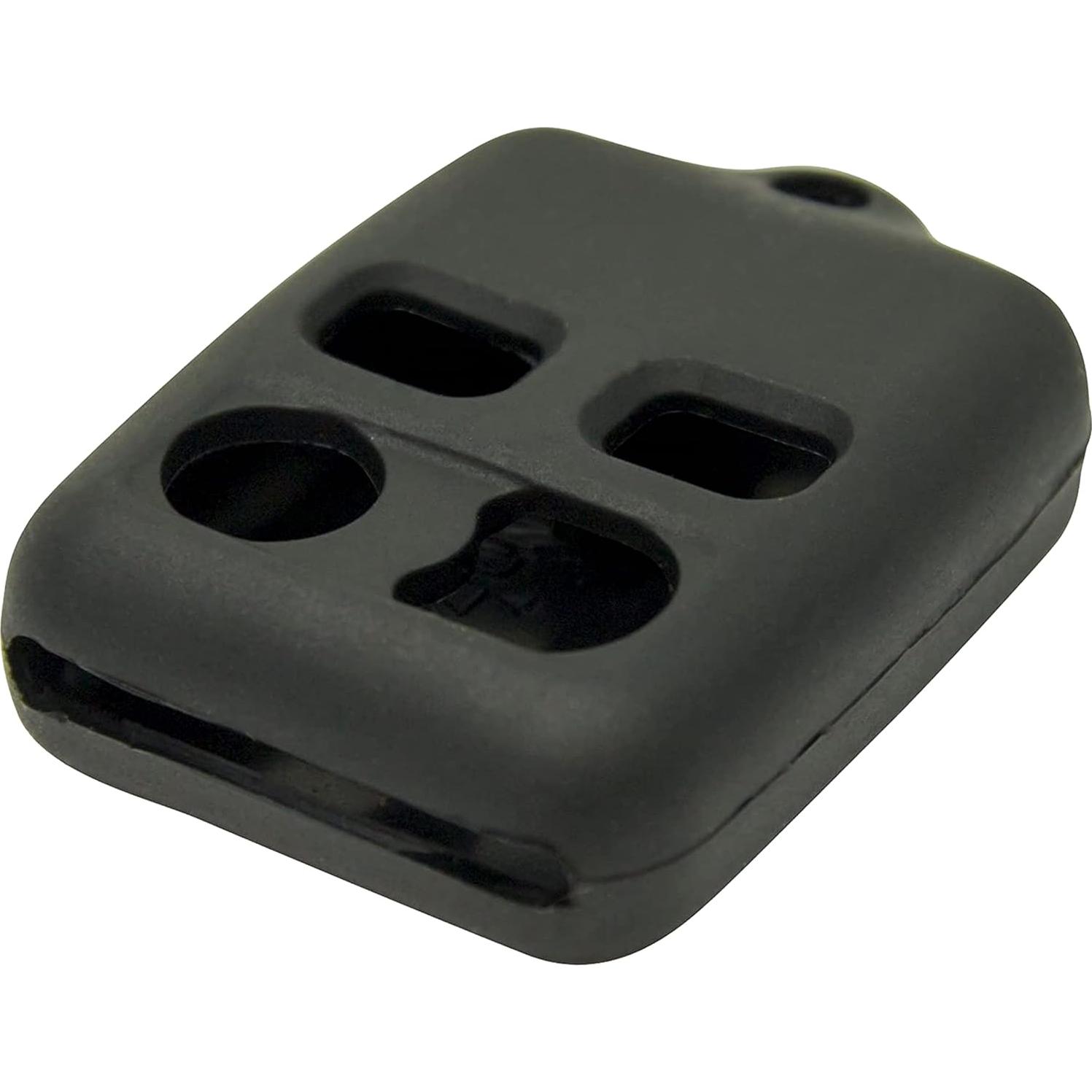Cubierta Protectora de Silicona Keyless2Go para Llave Ford Lincoln - Negro