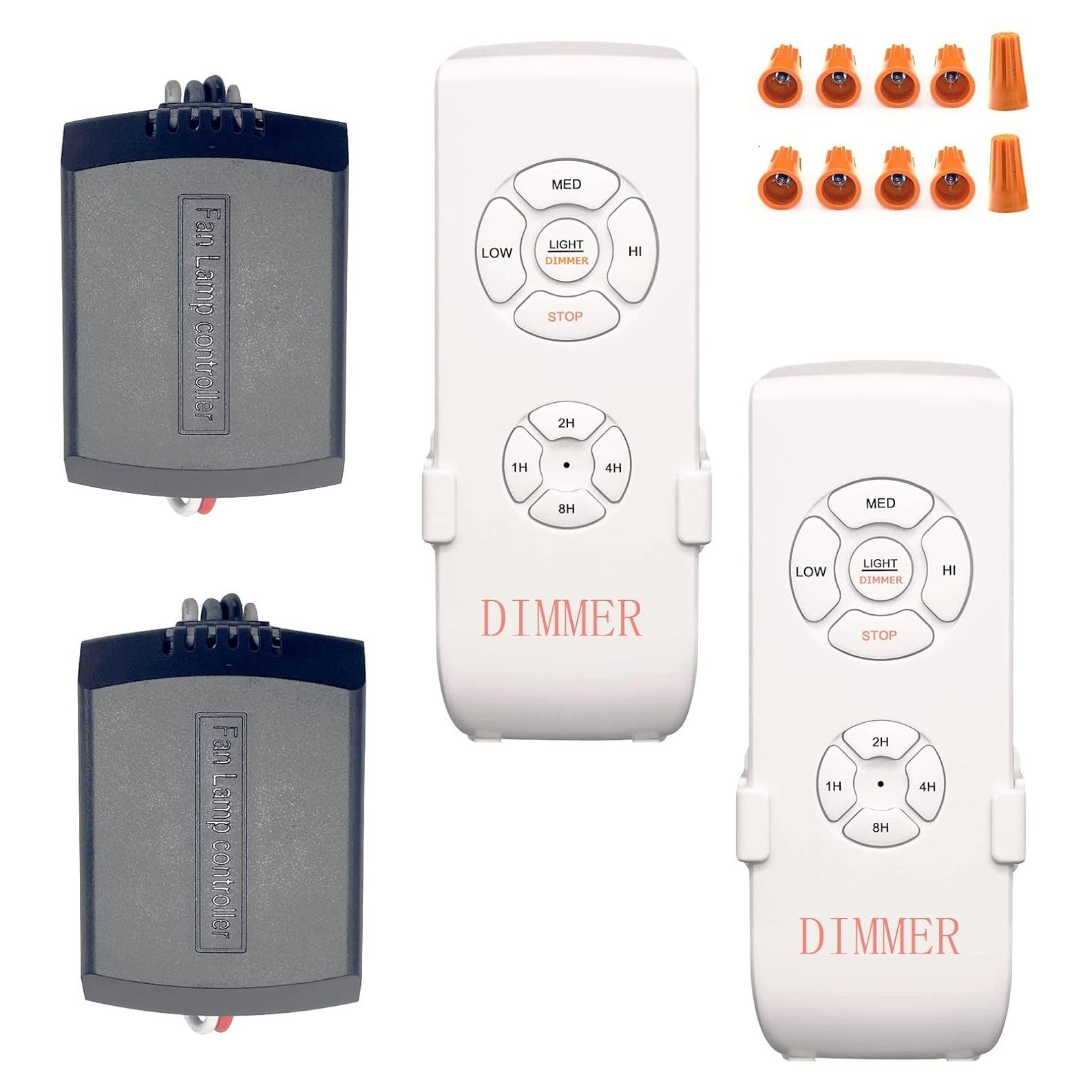 Control Remoto Universal para Ventilador de Techo Humpptom 2 Pack