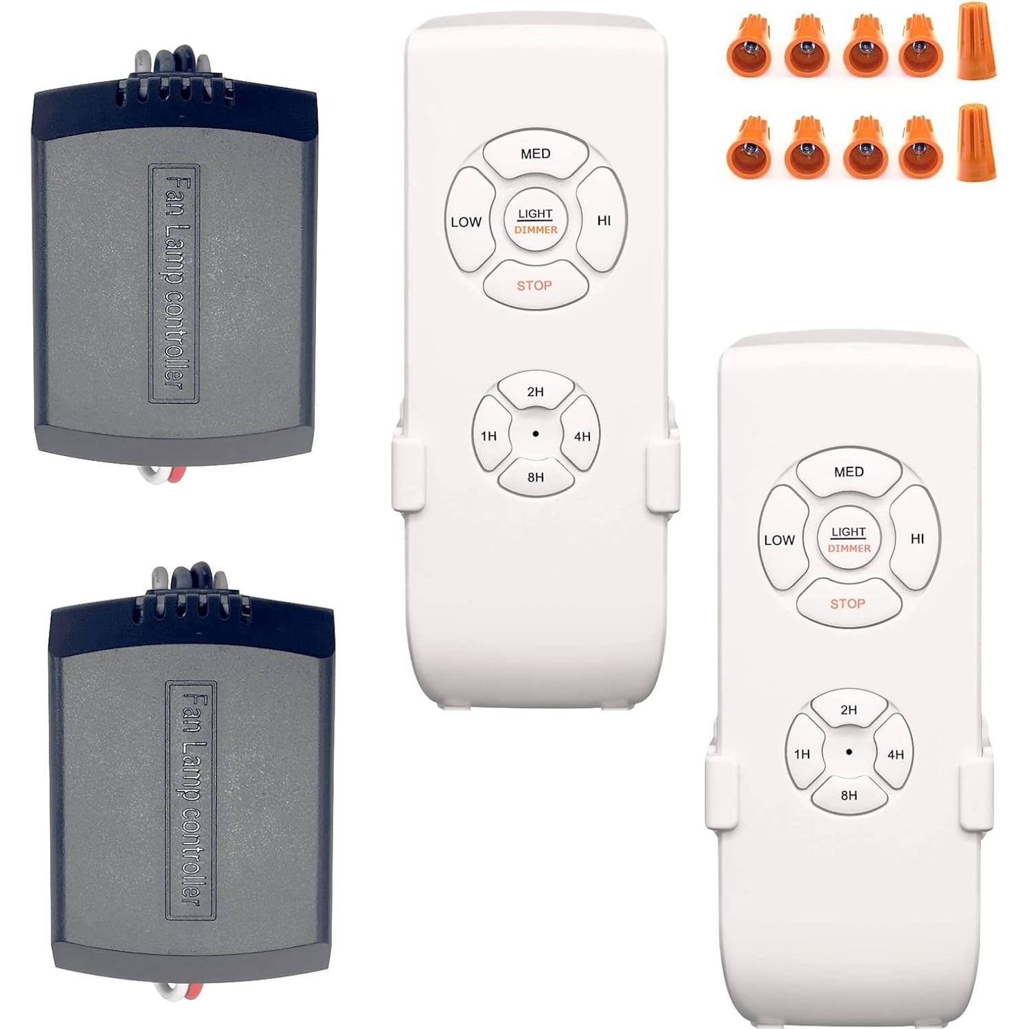 Control Remoto Universal para Ventilador de Techo Humpptom 2 Pack