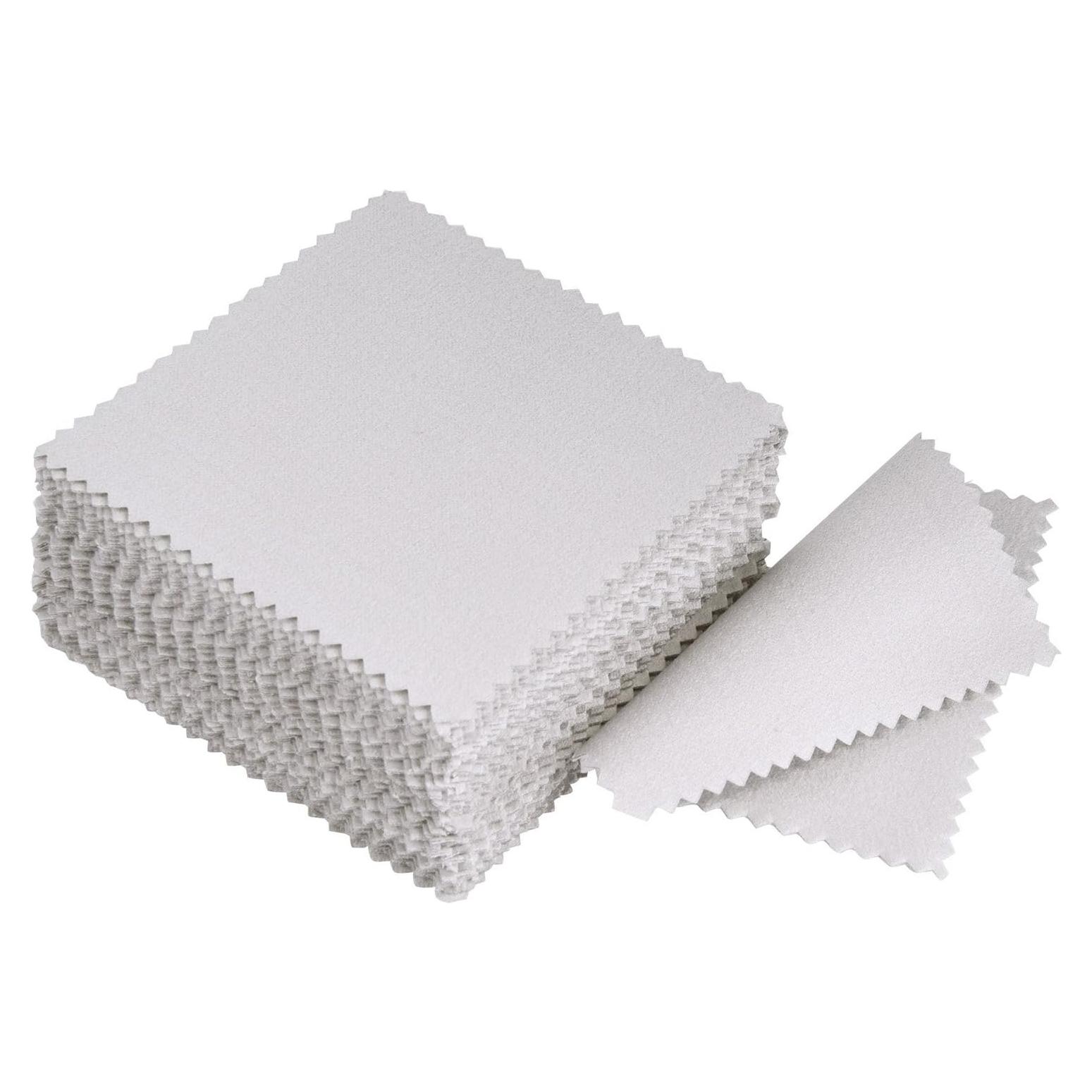 Paño de limpieza de joyas Outus - 50 unidades gris