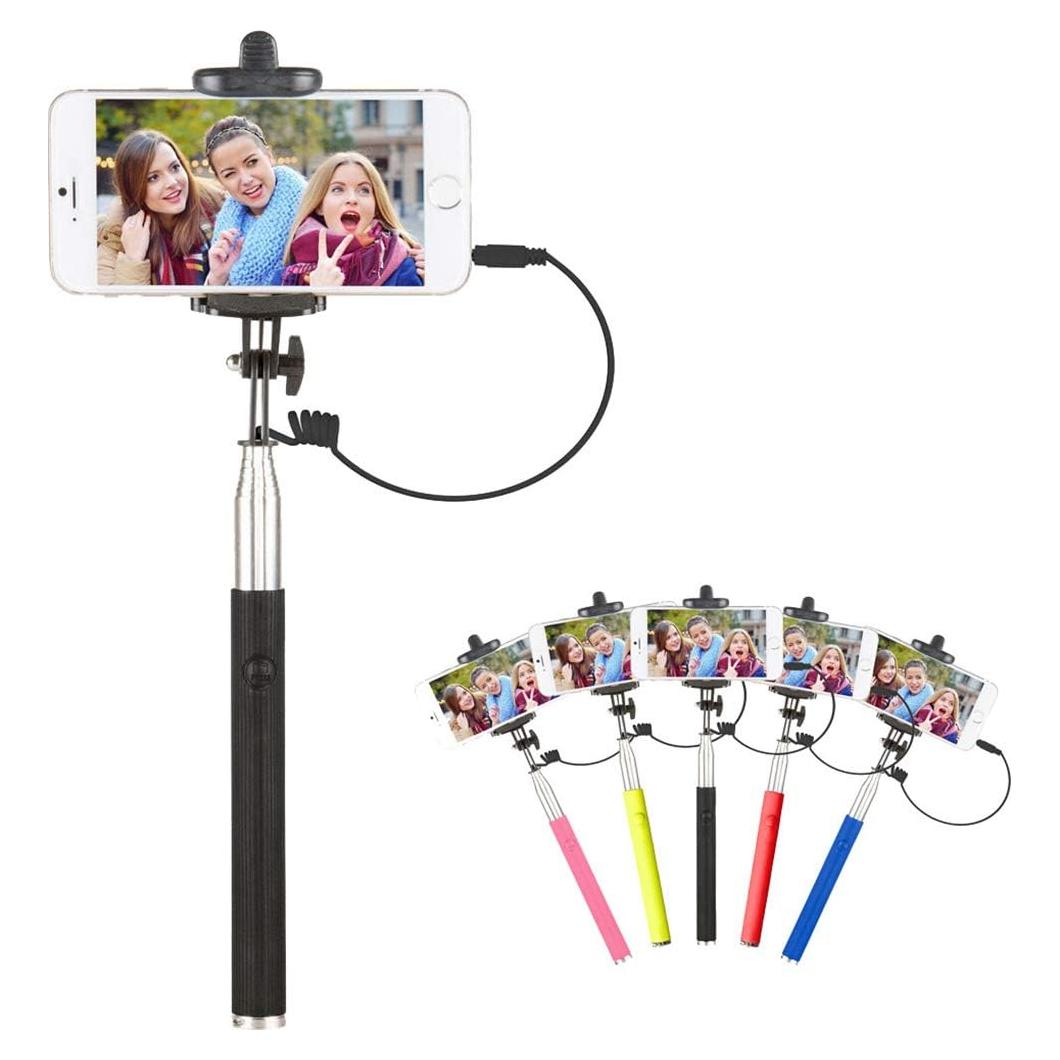 Palo Selfie Vivitar 106.68 cm con Disparador Bluetooth Negro