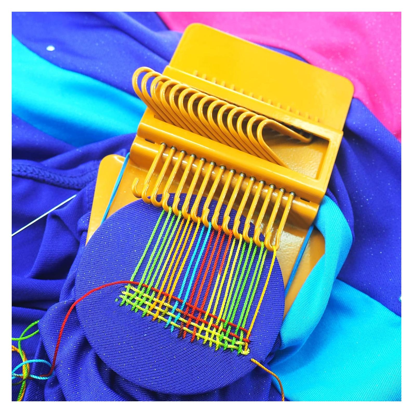 Telar de Remendado Cuptisserie 14 Ganchos para Jeans y Ropa