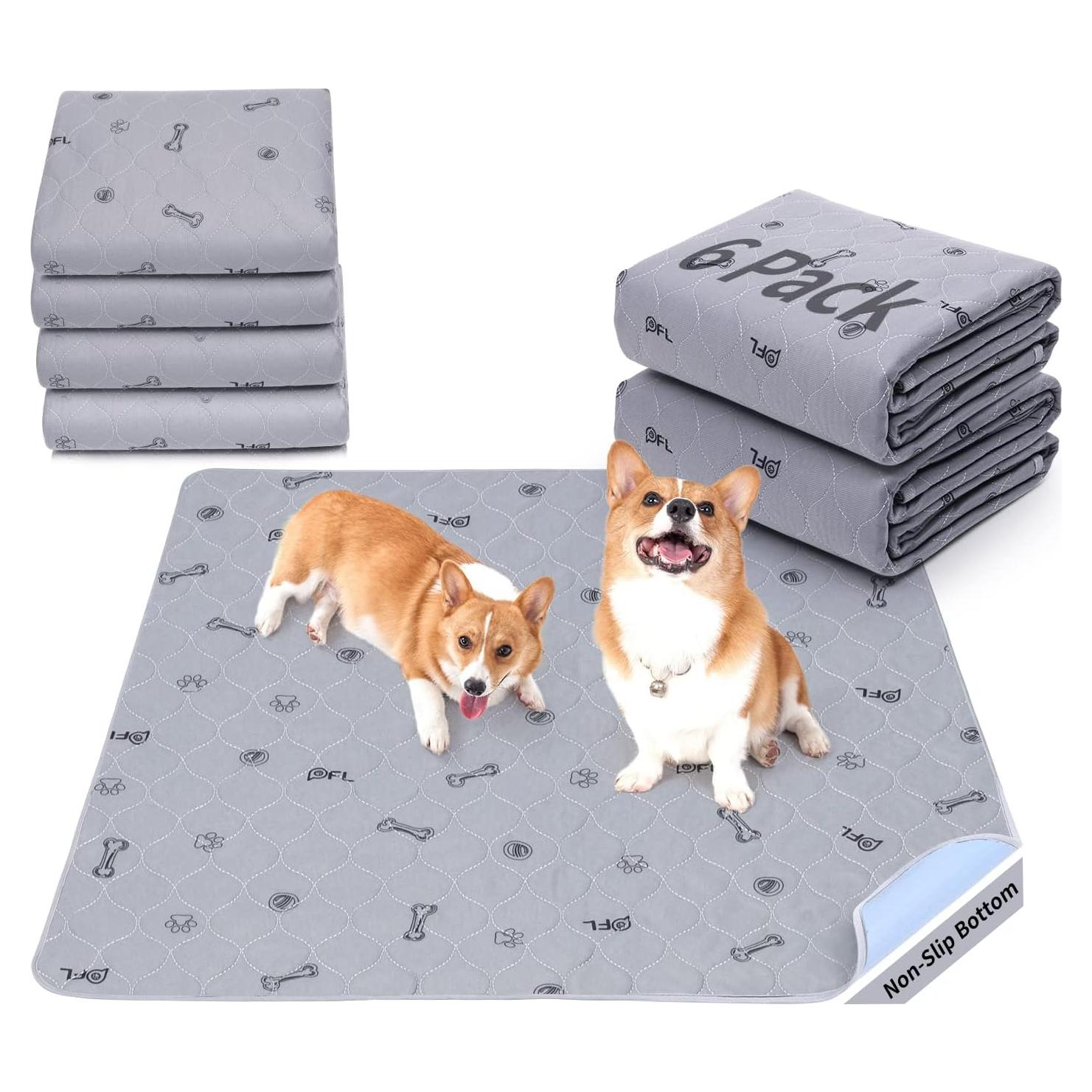 Alfombrillas Lavables para Perros PICK FOR LIFE 40.6x61cm - Paquete de 6