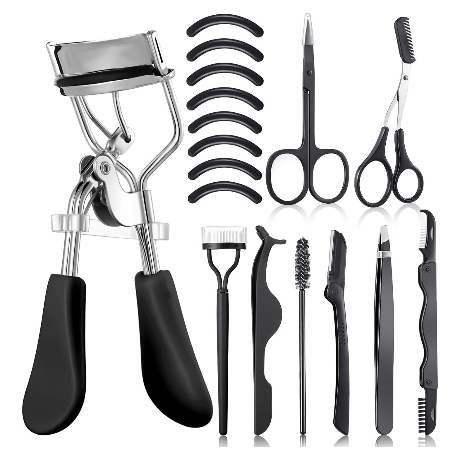 Kit de Rizador de Pestañas Bencailor 17 Piezas Negro