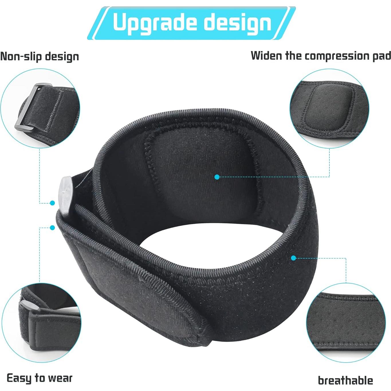 Protector de Codo MOONSMILE Unisex para Tendinitis y Tenis