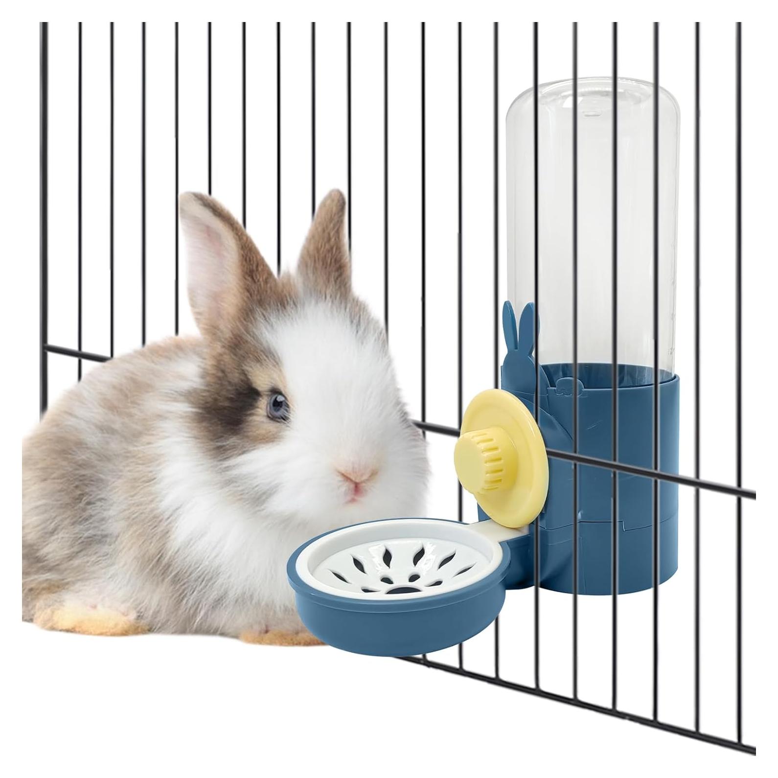 Dispensador de Agua para Conejos Kathson 0.5L Sin Goteo