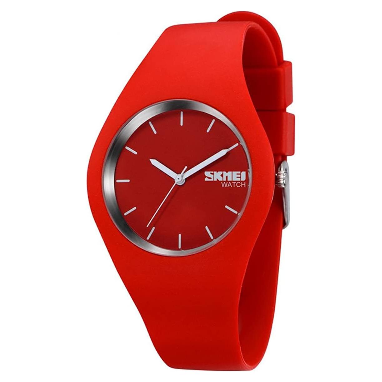 Reloj Deportivo GOSASA Silicona Rojo 30m Impermeable 40mm