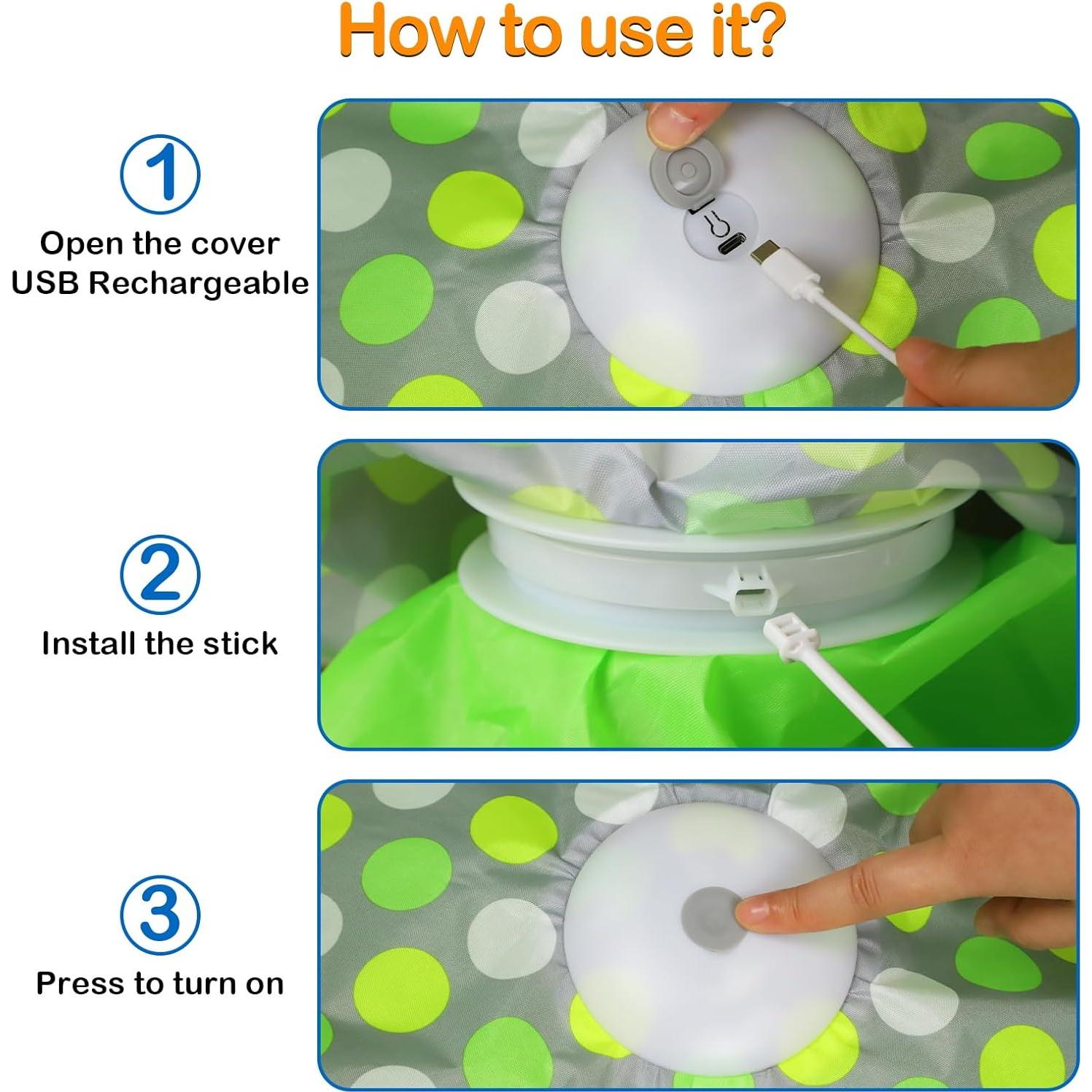 Juguete Interactivo para Gatos LEPLE P43 Recargable Verde