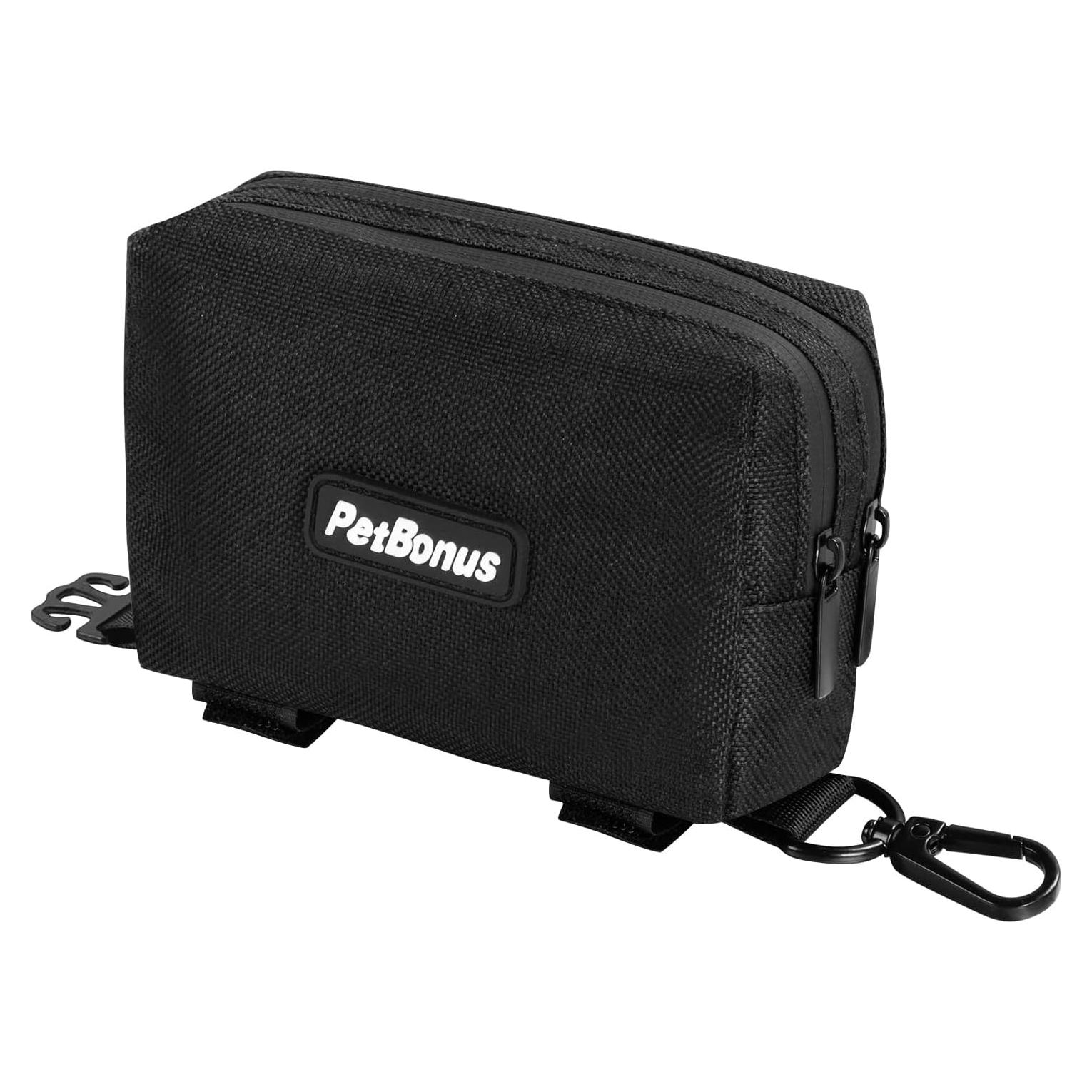 Dispensador de bolsas para excremento de perro PetBonus Negro