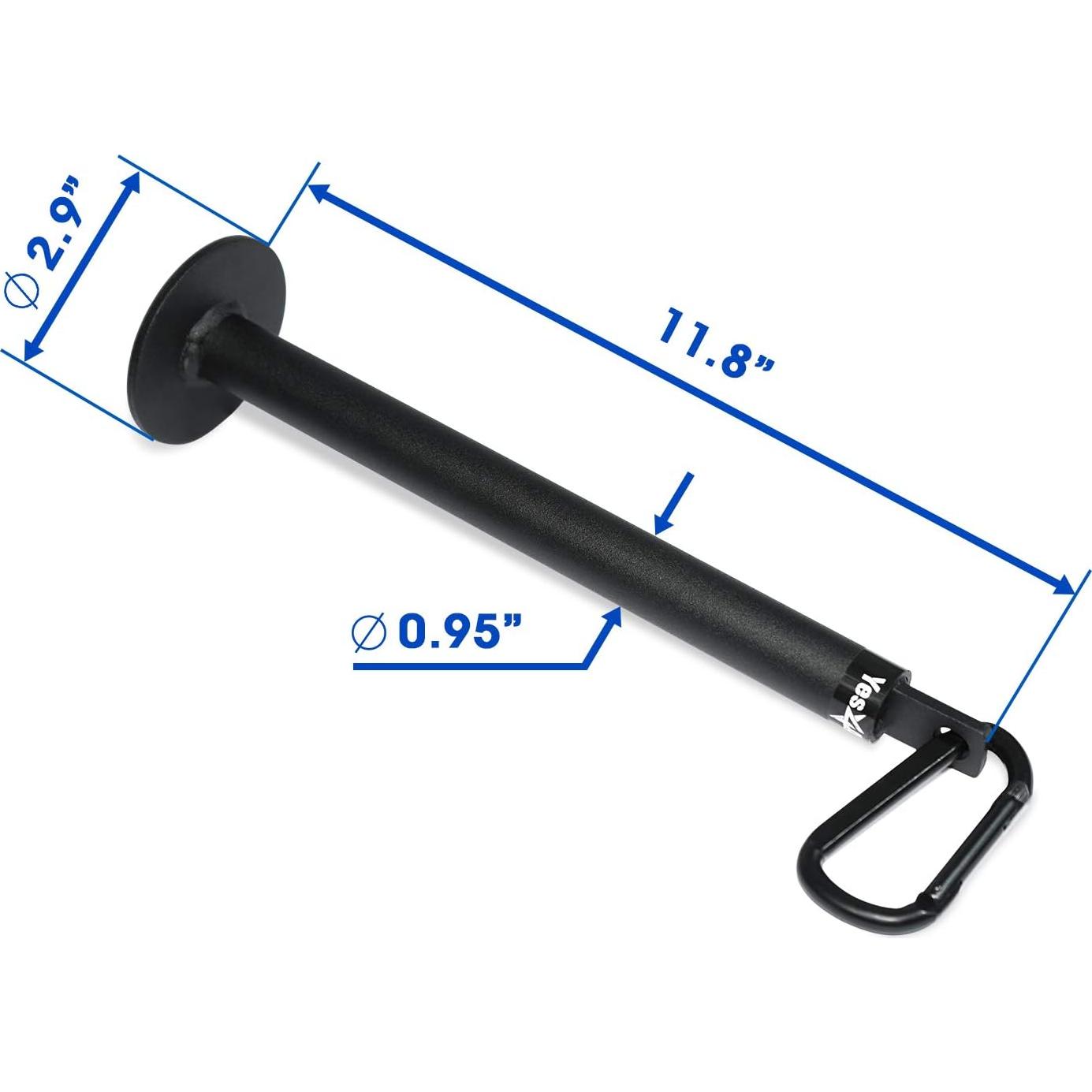 Yes4All Pasador de Carga para Placas de Gimnasio M1KJ