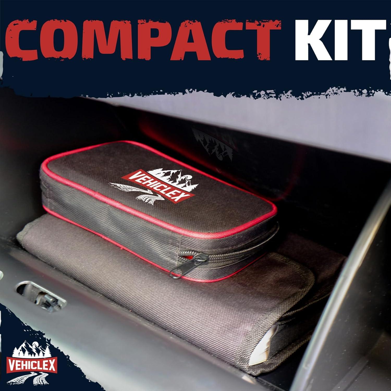 Kit de Reparación de Neumáticos Vehiclex - Herramientas y Tapones