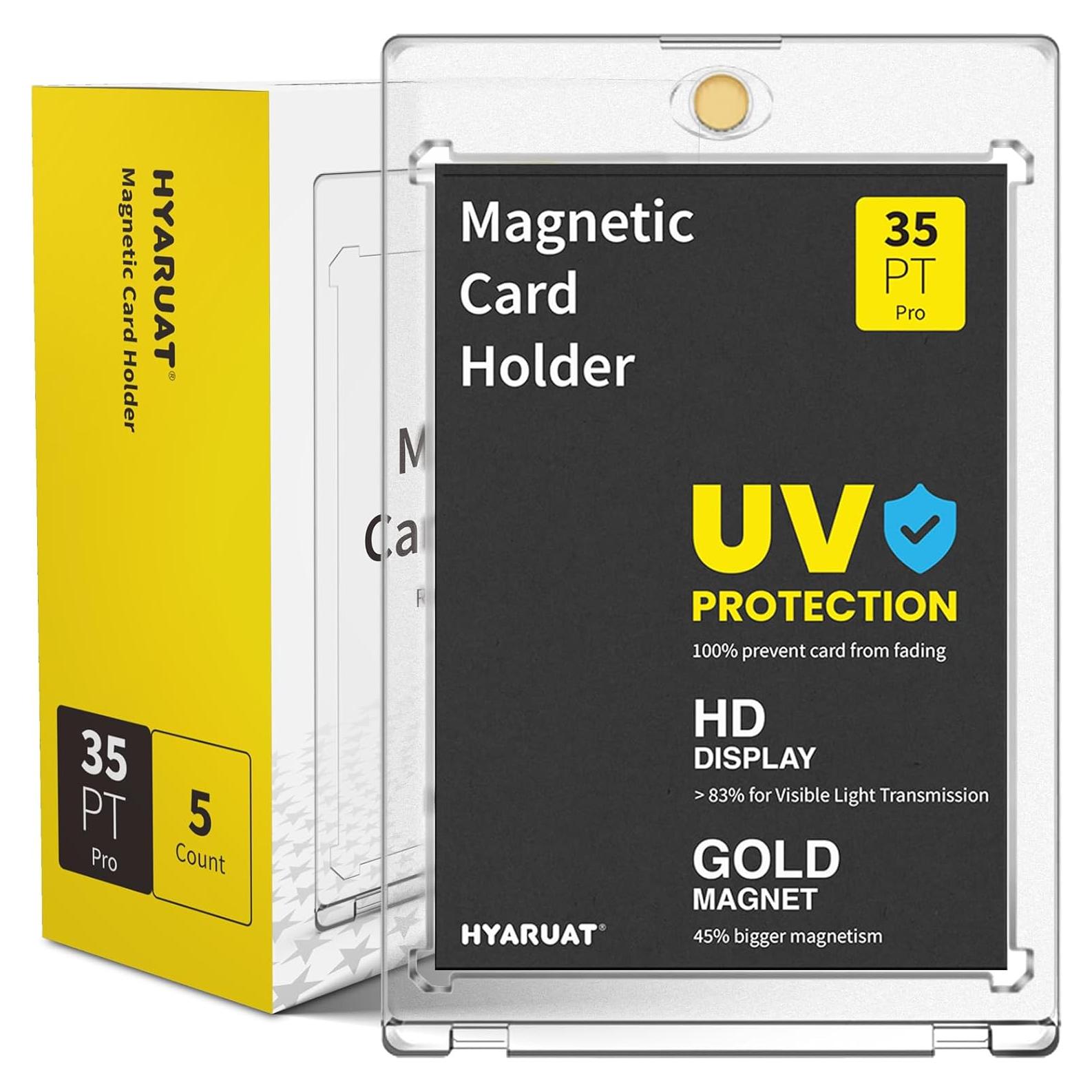 Soportes Magnéticos para Tarjetas 35PT HYARUAT - Paquete de 5