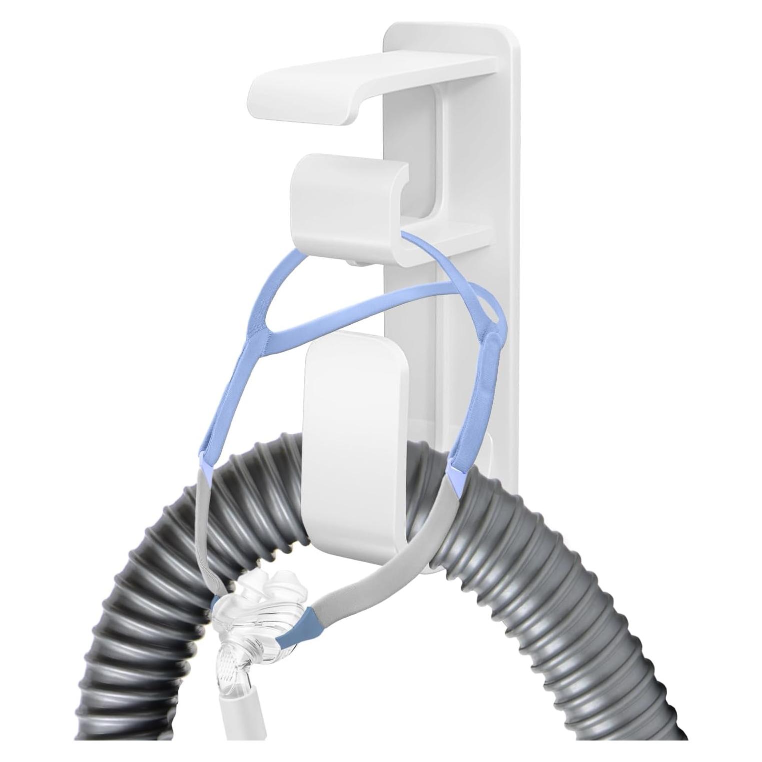 Soporte de Manguera CPAP Akiopey - Gancho Antideslizante Blanco
