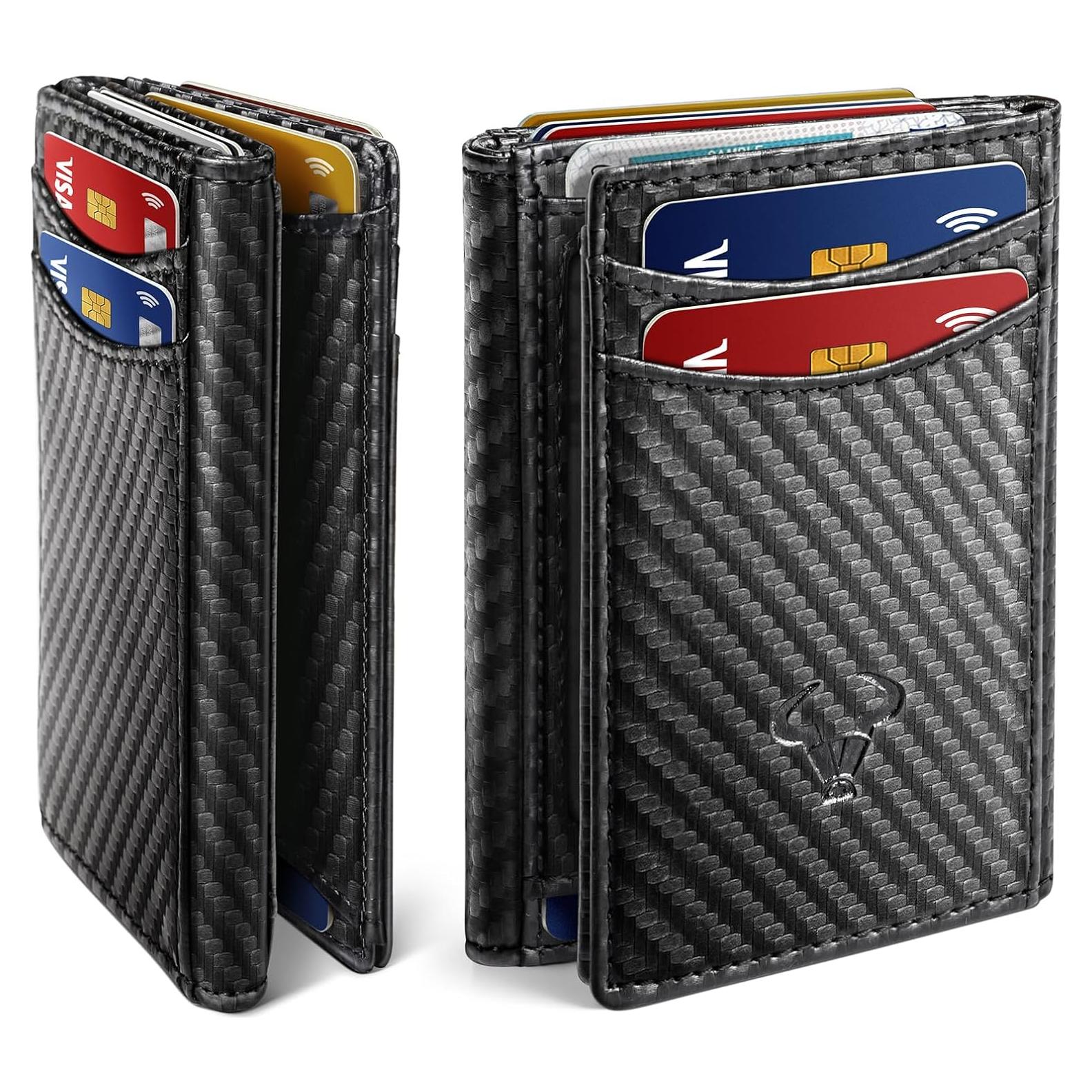 Billetera de Cuero Bulliant para Hombres con Bloqueo RFID