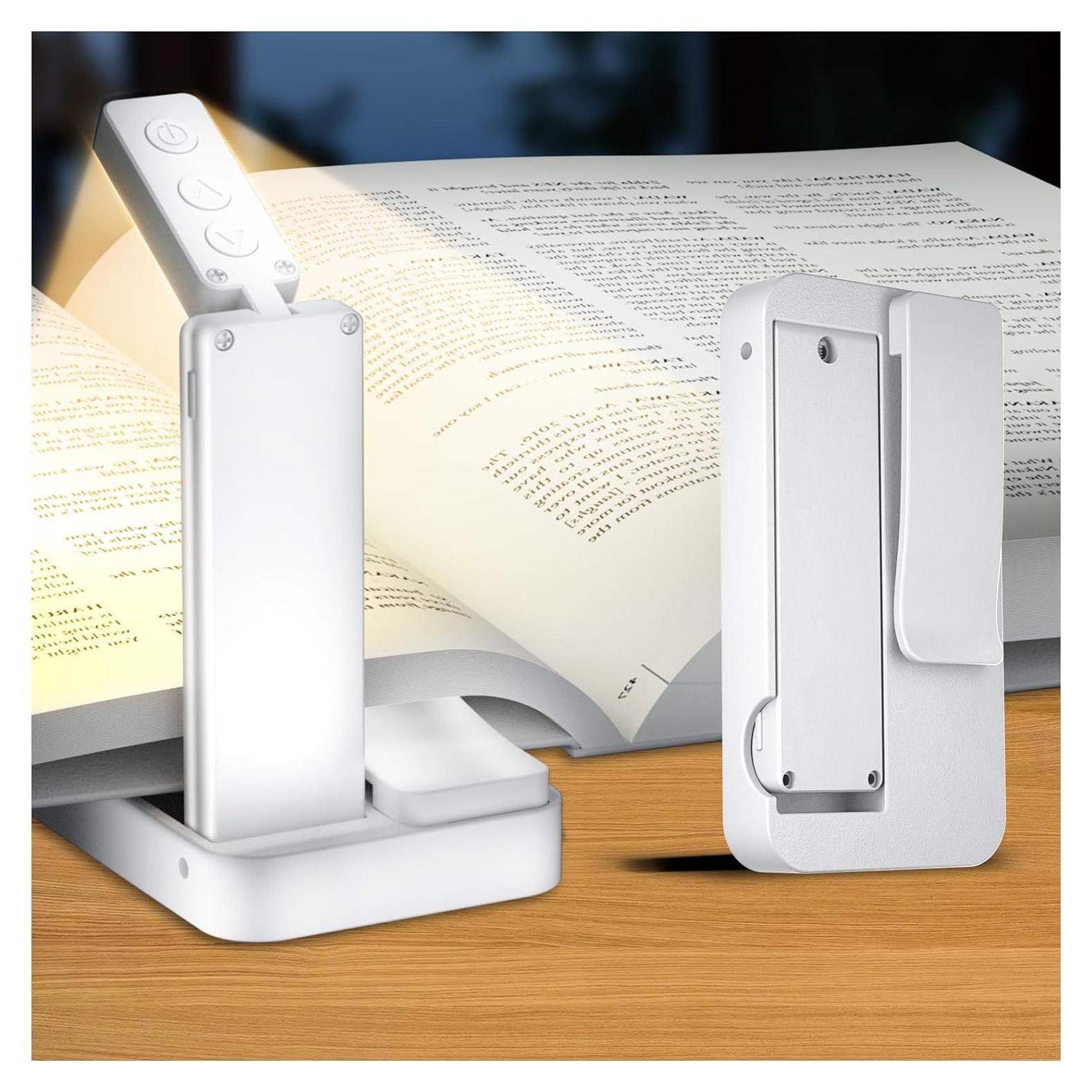 Luz de Lectura Plegable Lucarni 3 Colores 700mAh Ultra Ligera