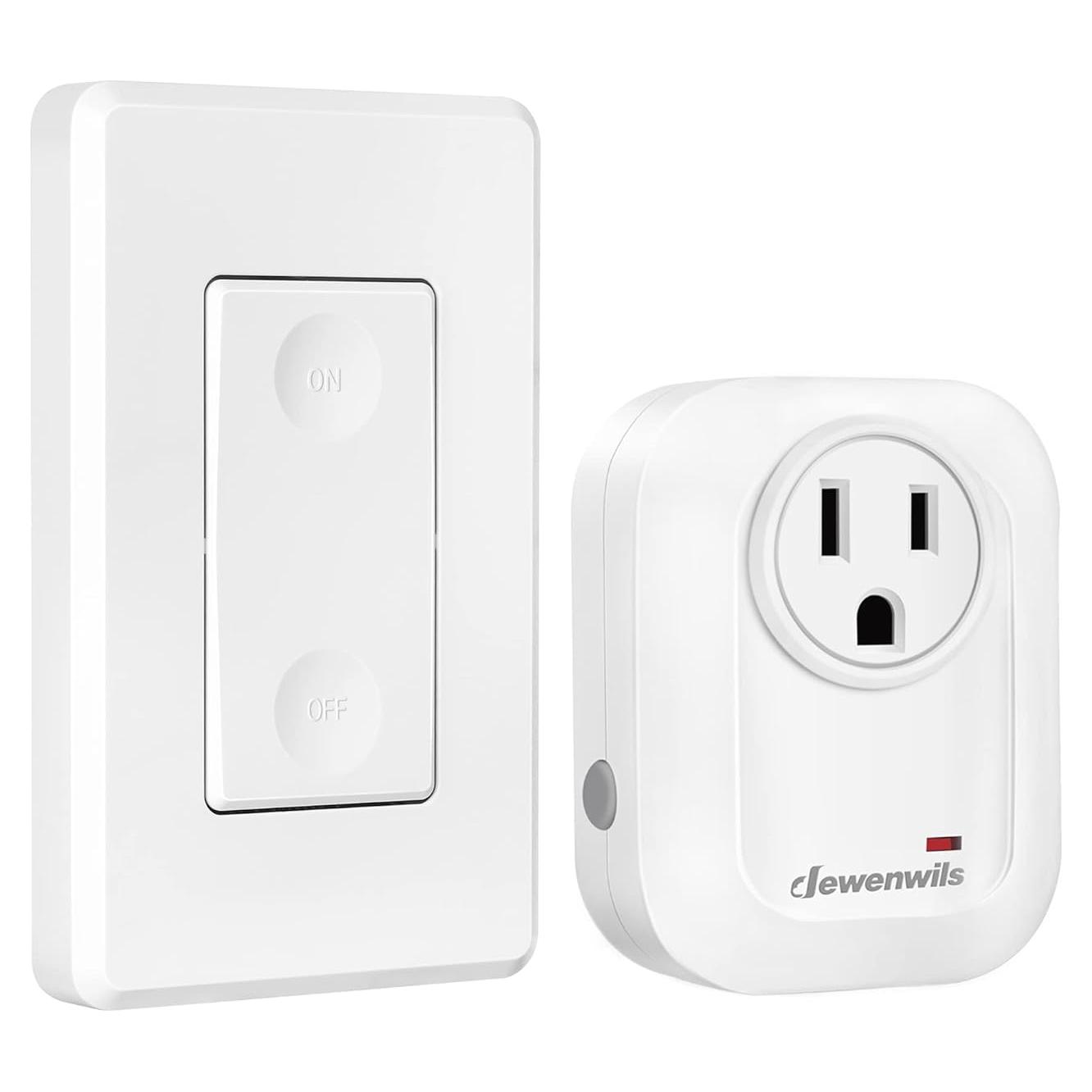 Interruptor de Luz Inalámbrico Dewenwils con Control Remoto