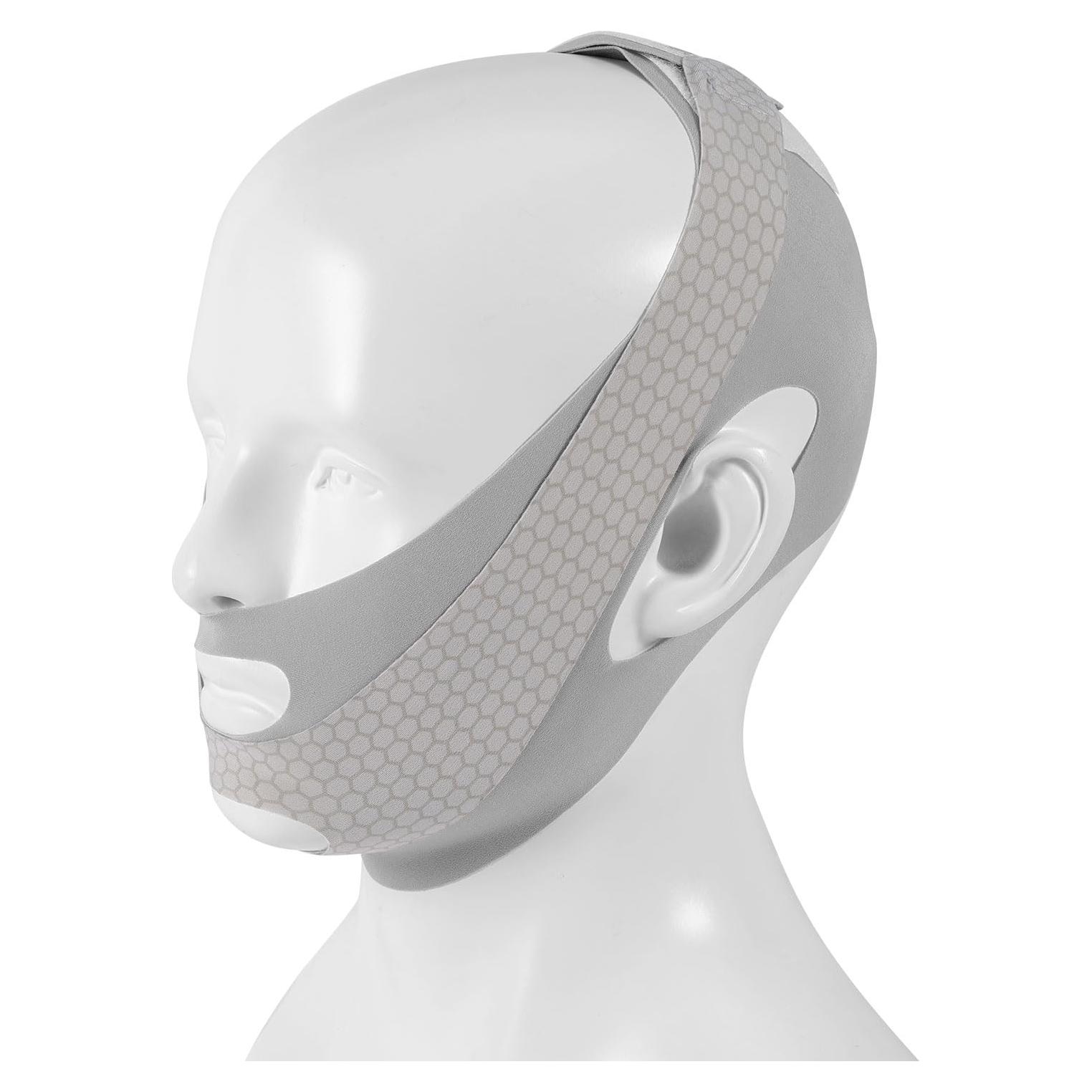 Correa de Nylon V-Line Lifting para Papada BOXOB - Ajustable