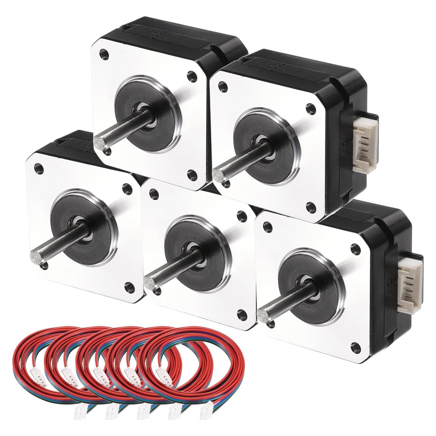 Motor Paso Nema 17 MECCANIXITY 42x42x23mm 1A 4.5V 0.1N.M