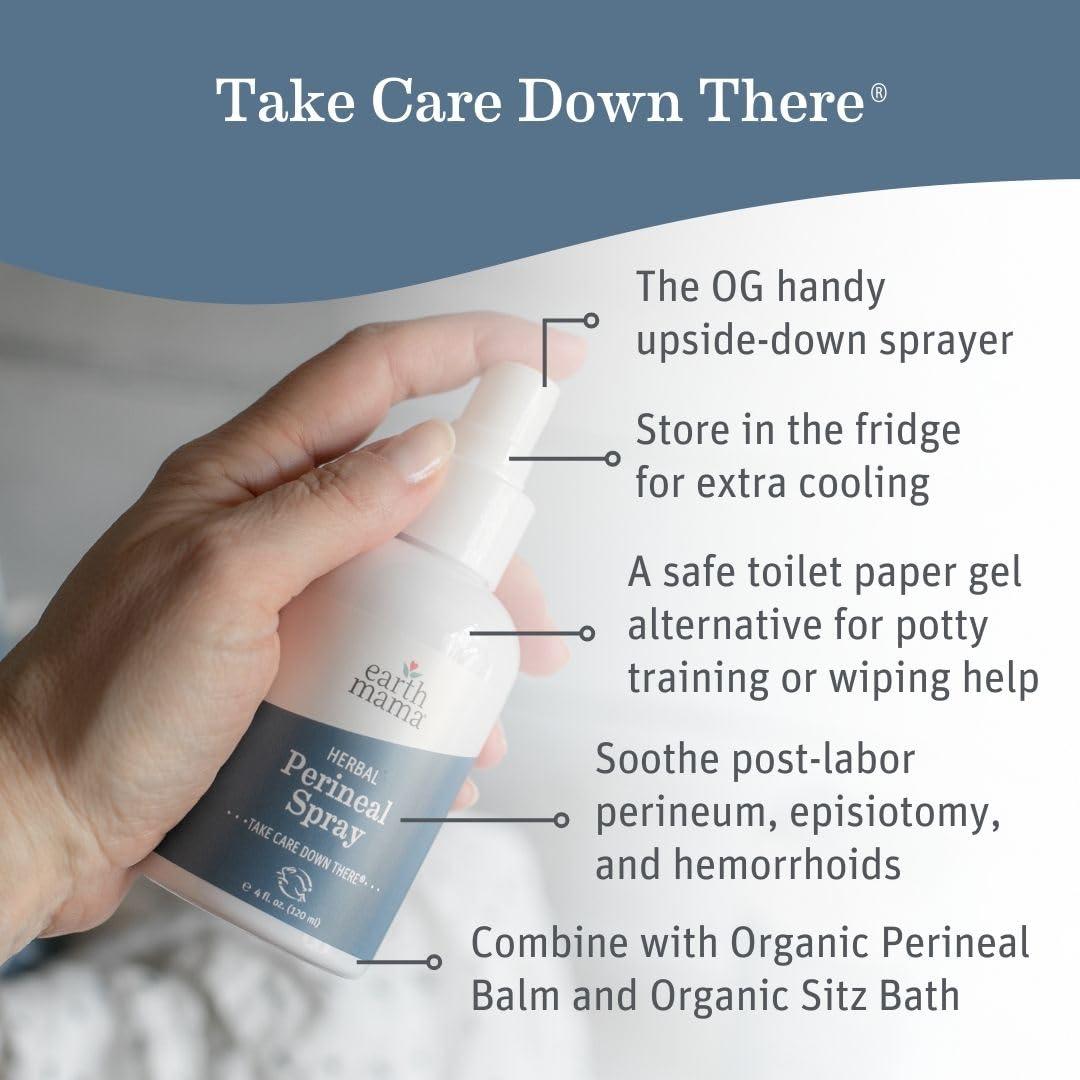 Spray Perineal Herbal Earth Mama 118 ml - Alivio Postparto