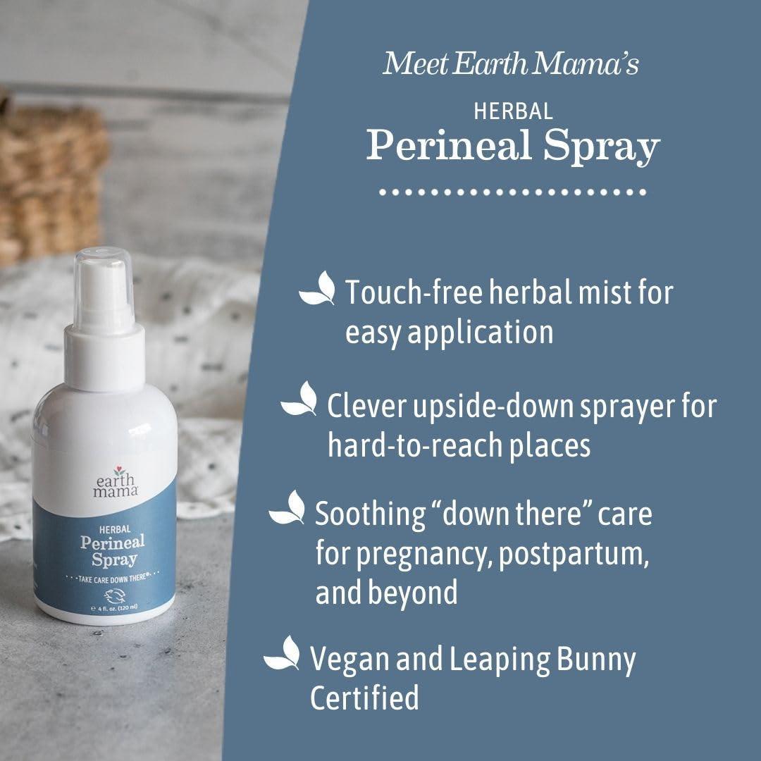 Spray Perineal Herbal Earth Mama 118 ml - Alivio Postparto