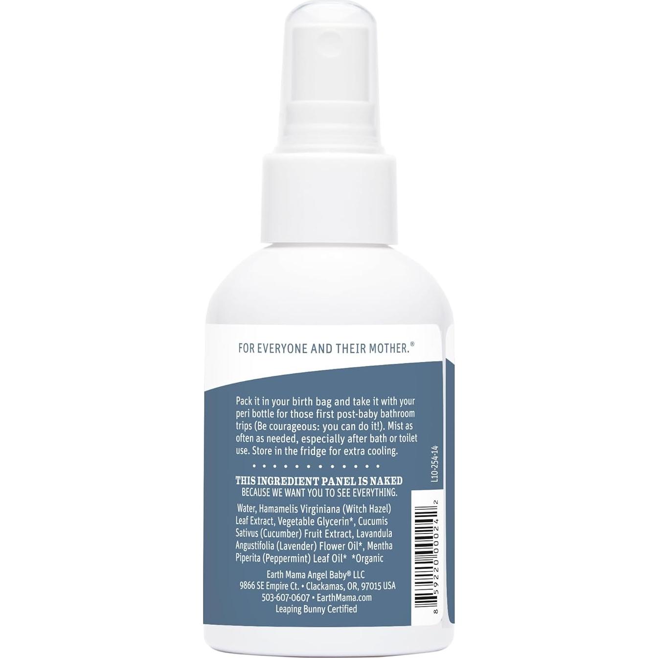 Spray Perineal Herbal Earth Mama 118 ml - Alivio Postparto