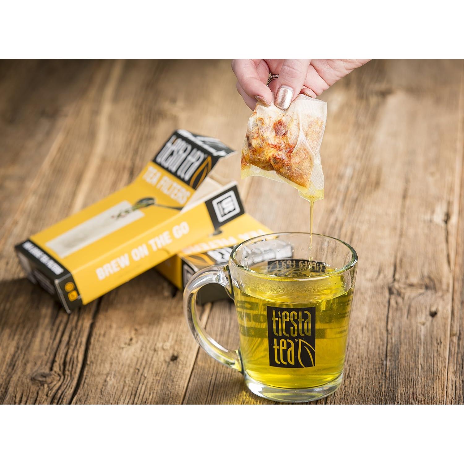 Filtros de Té Suelto Tiesta Tea - 100 Bolsas Desechables