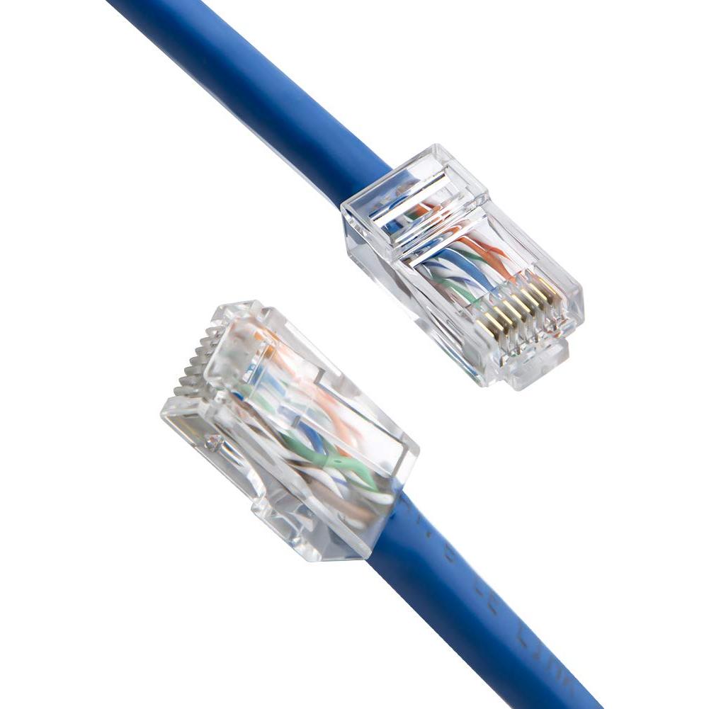 Conectores Ethernet RJ45 Cat6 CableCreation - Paquete de 10