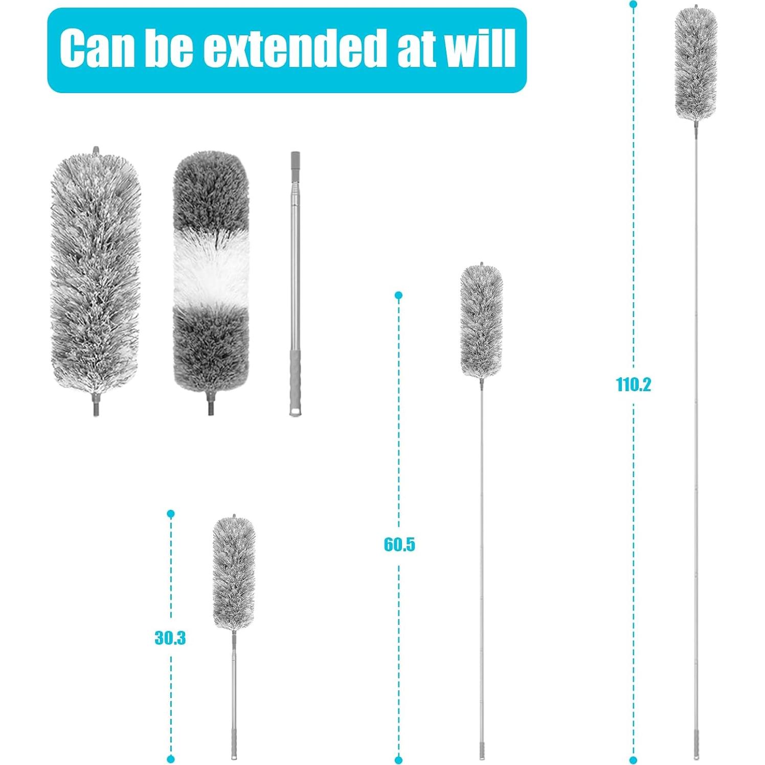 Plumero Extensible BAOYINGTE de Microfibra 279.4 cm