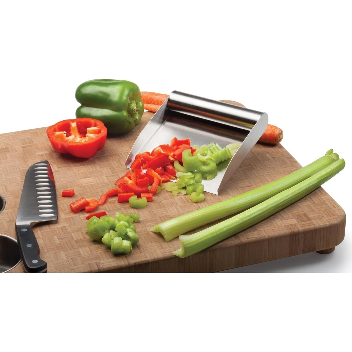Cuchara para comida HIC Kitchen acero inoxidable 18/8 15.24 cm