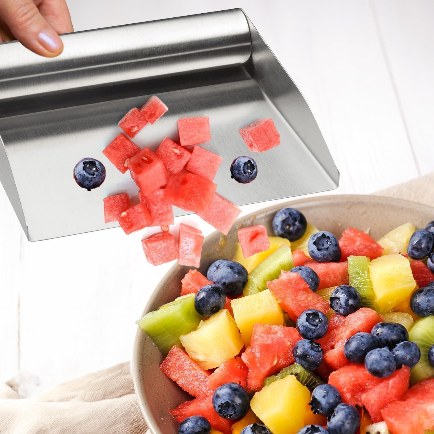 Cuchara para comida HIC Kitchen acero inoxidable 18/8 15.24 cm