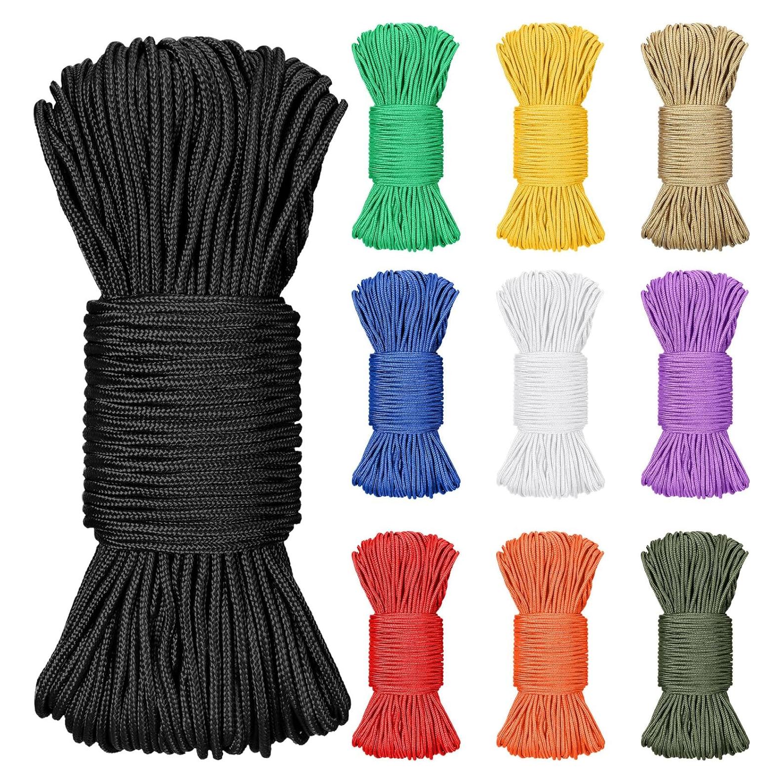 Cuerda Paracord 10 Hilos 30m GliCraft 650kg Nylon 10 Colores