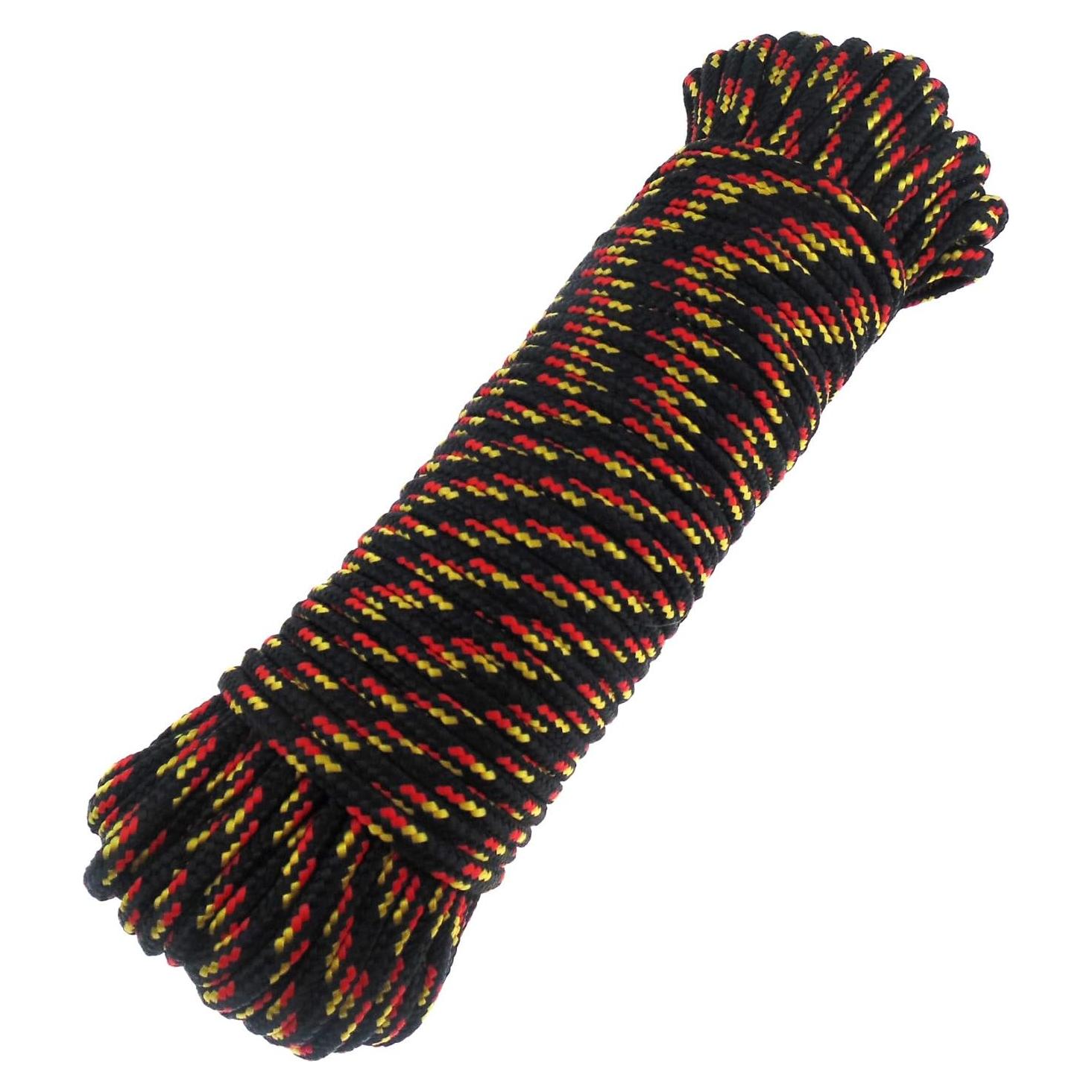 Cuerda de Nylon Trenzada Cenme 5mm x 30.48m Alta Resistencia