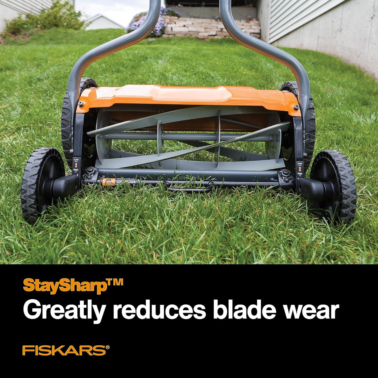 Cortadora de Césped Fiskars StaySharp 43.18 cm Manual Ecológica