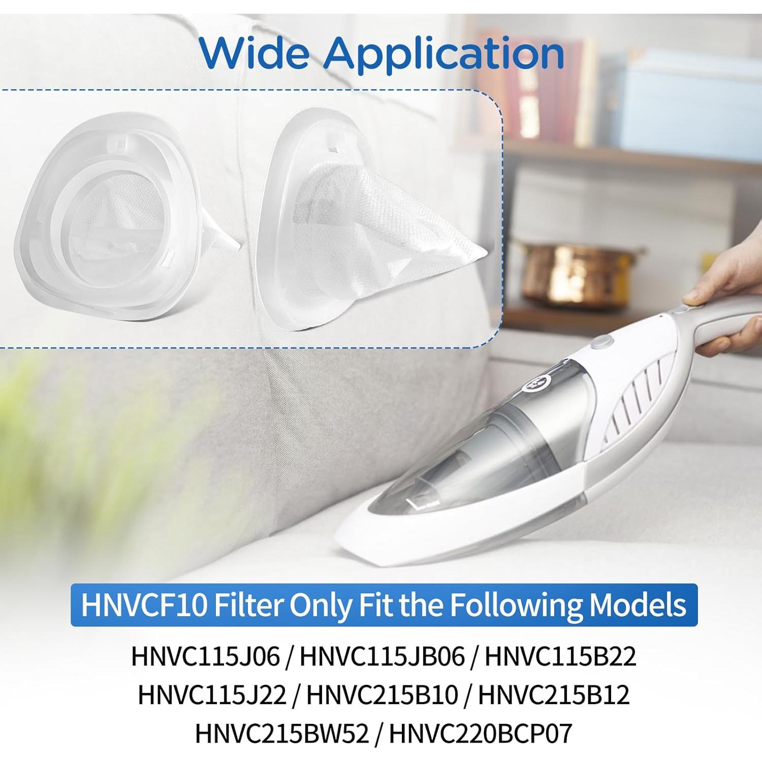 Paquete de 4 Filtros de Reemplazo VF110 para Aspiradoras Black & Decker