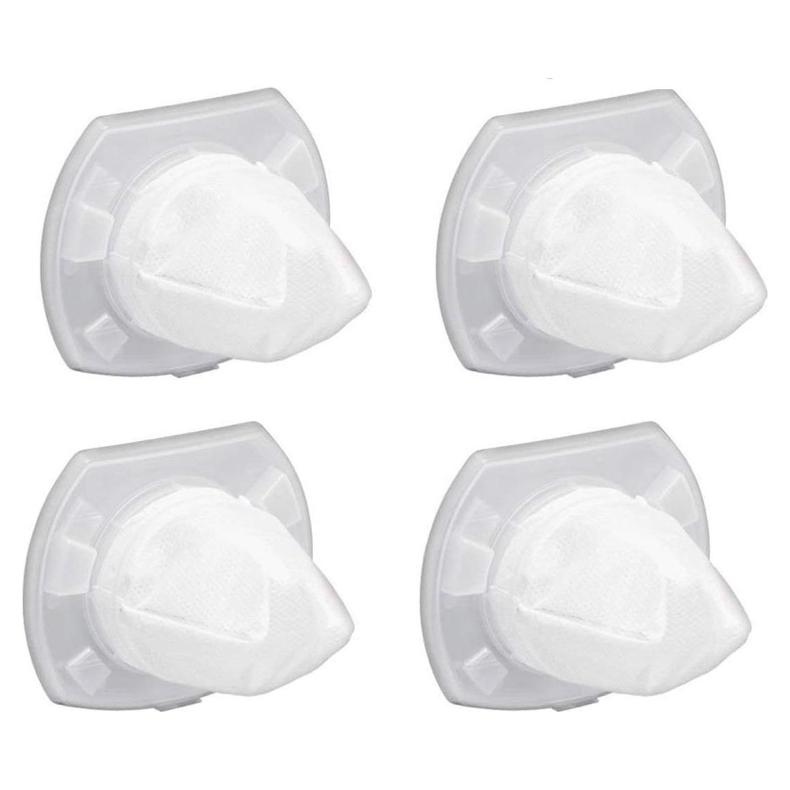 Paquete de 4 Filtros de Reemplazo Black & Decker VF110