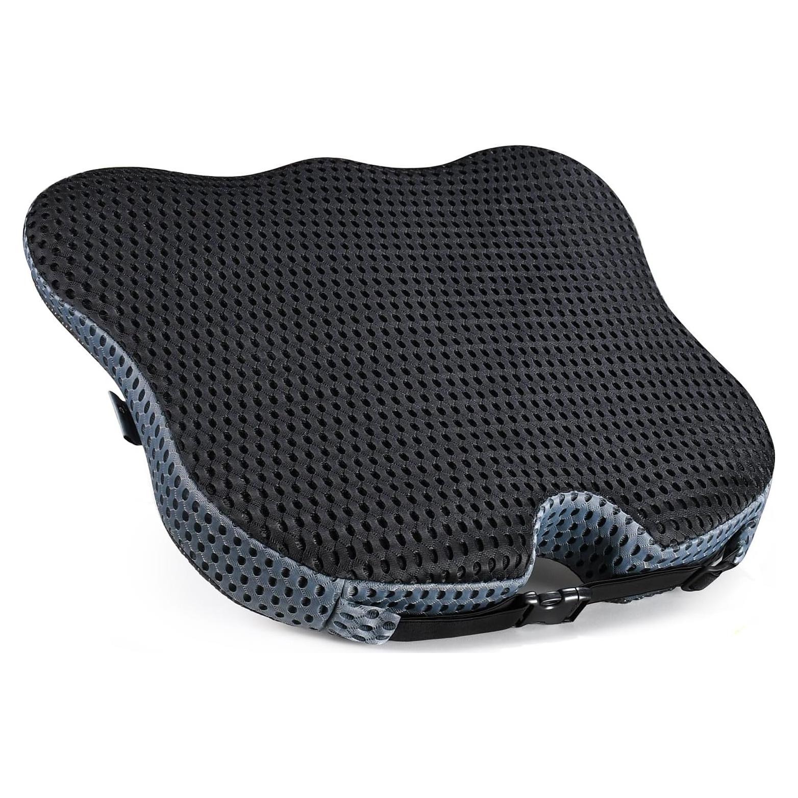 Cojín de Asiento Viscoelástico Dreamer Car QFC040-BK Negro