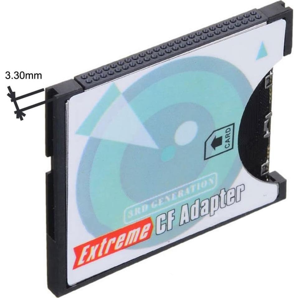 Adaptador Lector CF a SD Chenyang Alta Velocidad 50g